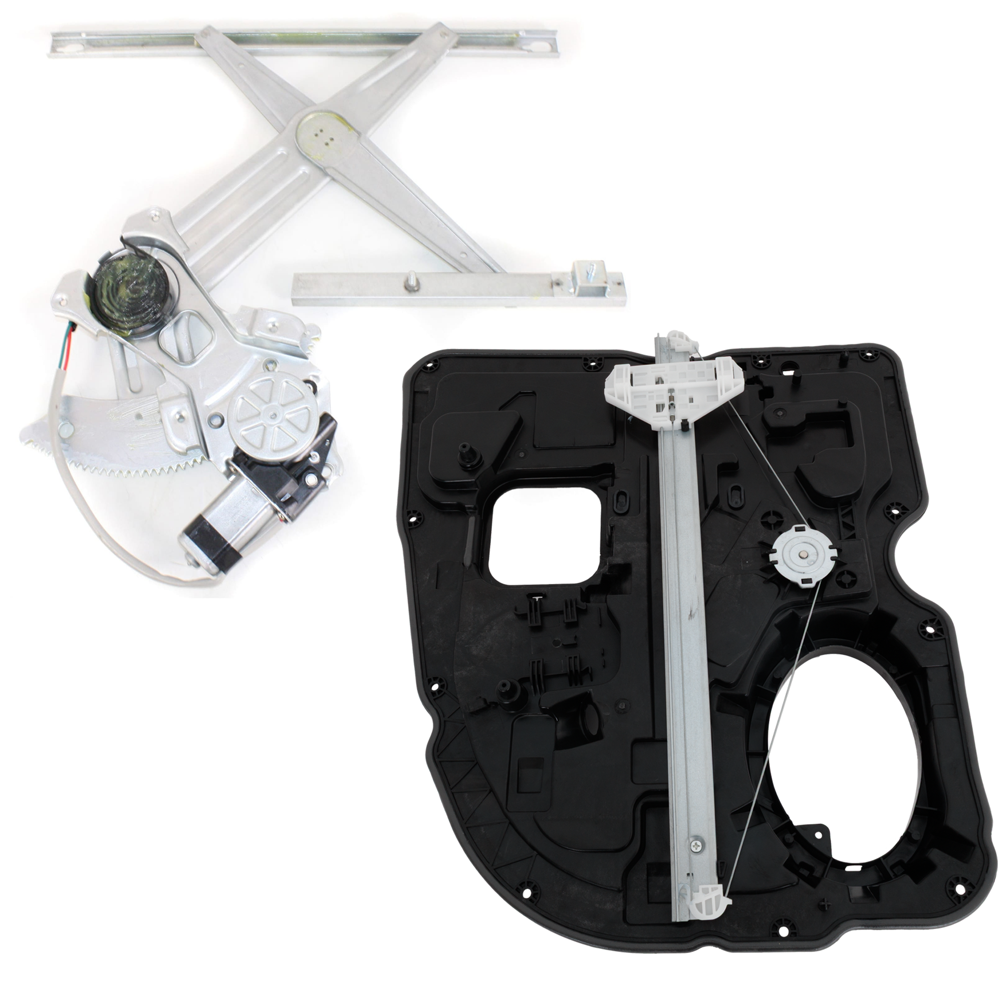 AM RAM 1500 P U 09-09 FRONT AND REAR WINDOW REGULATOR RH Power w Motor SKU SET JRD49170017 A Partslink CH1351134 OEM 55275598AC 68045170AC PFM