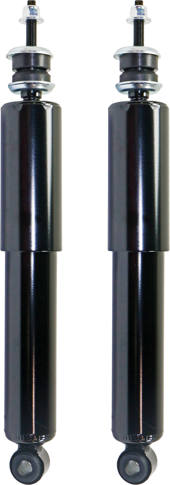 AM E 450 SUPER DUTY 08-23 F 250 SUPER DUTY 08-22 FRONT SHOCK RH AND LH Gas Charged Twin tube Black Set of 2 SKU SET JRF28010001-2 OEM 65168-8C2Z18124B G63622