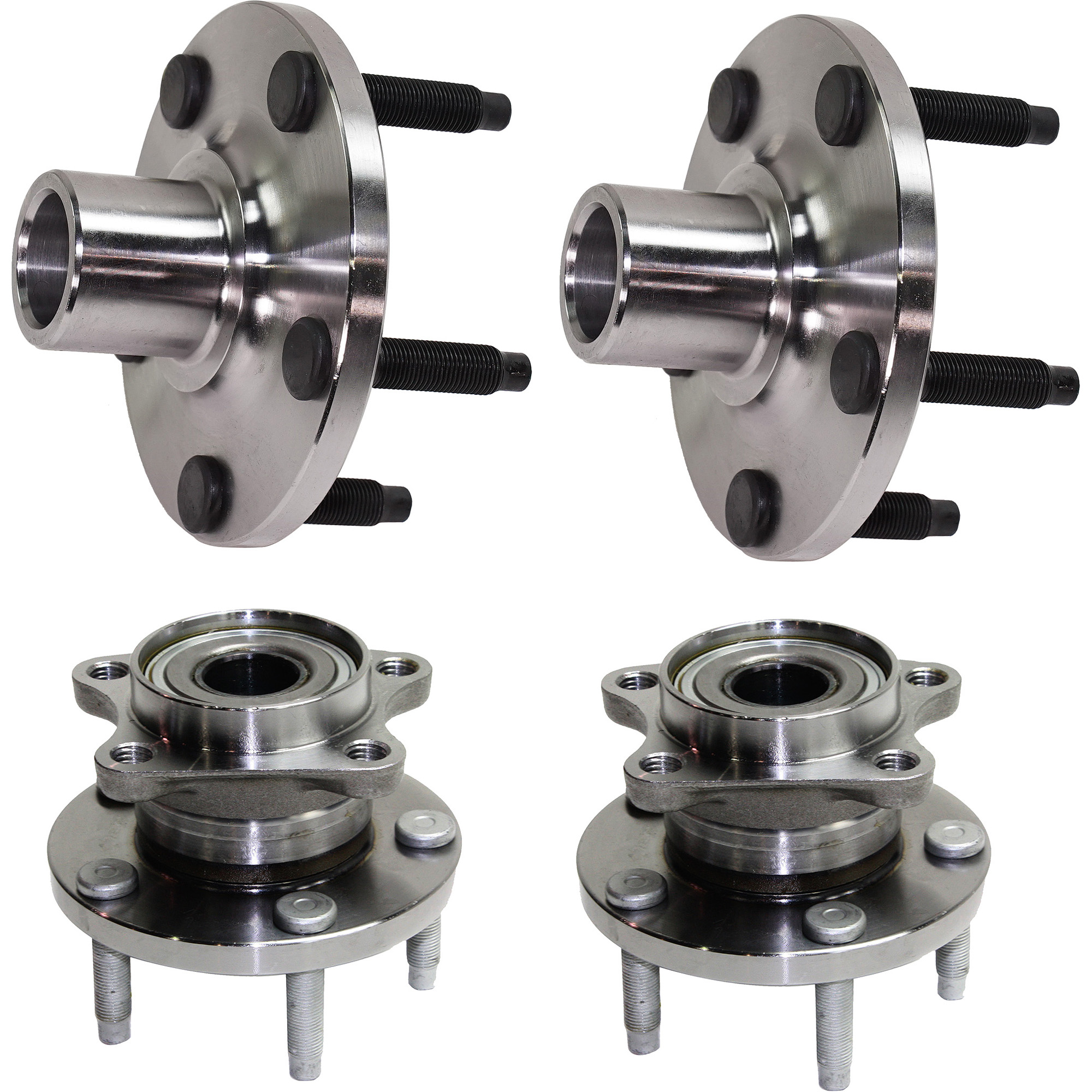AM EDGE MKX 07-10 FRONT AND REAR HUB ASSEMBLY RH AND LH AWD 4 Wheel ABS SKU SET JRF28370009-4 OEM 7T4Z1104A BT4Z1215A 7T4Z1104C