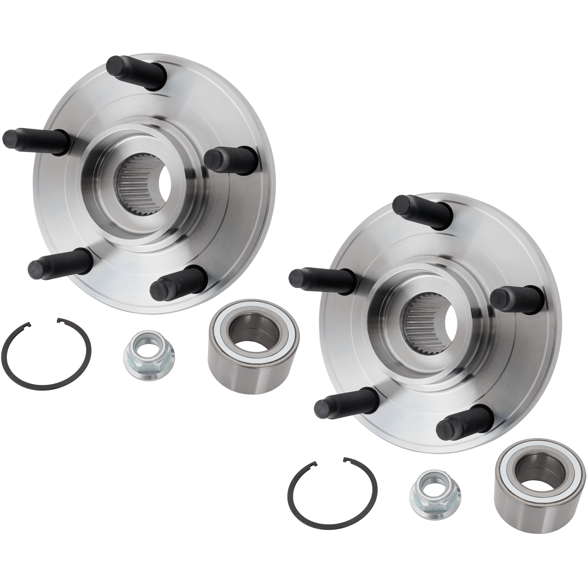 AM EDGE 11-14 MKX 11-15 FRONT HUB ASSEMBLY RH AND LH SKU SET JRF28370010-2 OEM BT4Z1104A BT4Z1215A