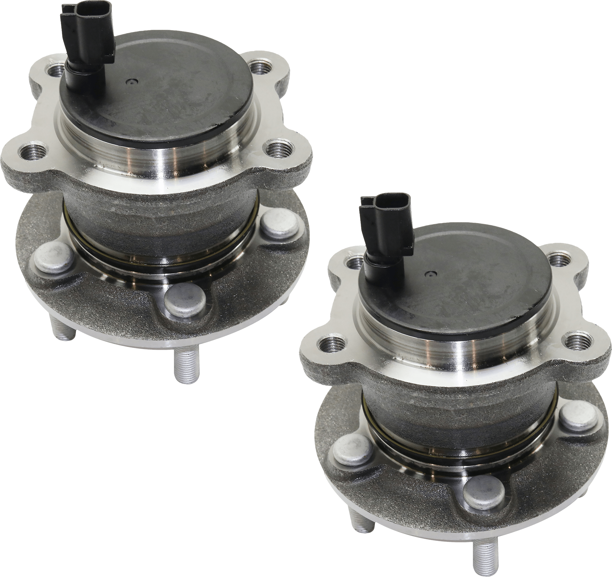 AM C MAX 13-18 ESCAPE 13-19 MKC 15-19 REAR HUB ASSEMBLY RH AND LH 5 Lugs 5 x 4.25 in. Bolt Pattern Non Automated Parking System SKU SET JRF28590005-2 OEM CV6Z1104F