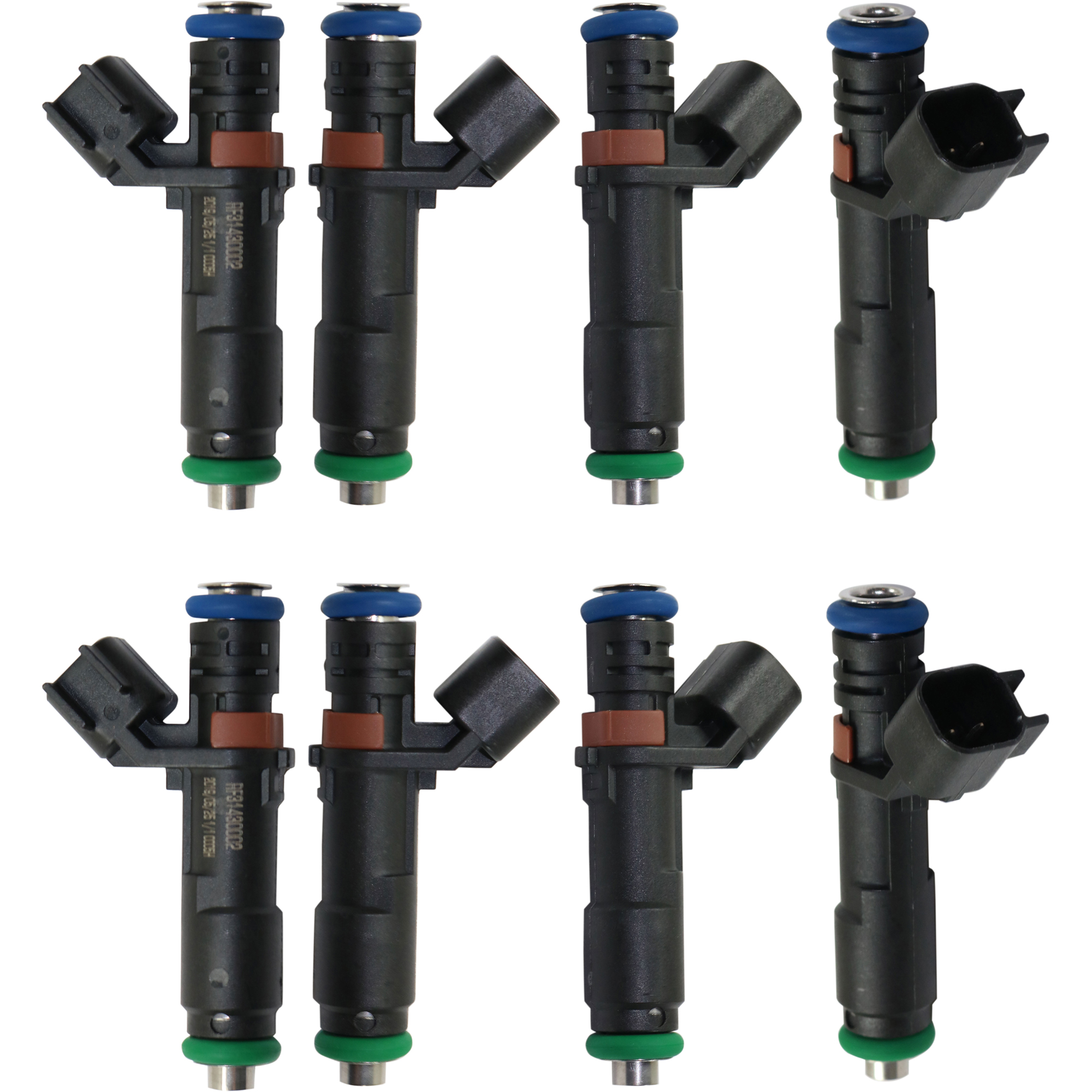 AM F SERIES PICKUP 05-07 FUEL INJECTOR Set of 8 SKU SET JRF31430002-8 OEM 5C3Z9F593DA 5C3Z9F593DC