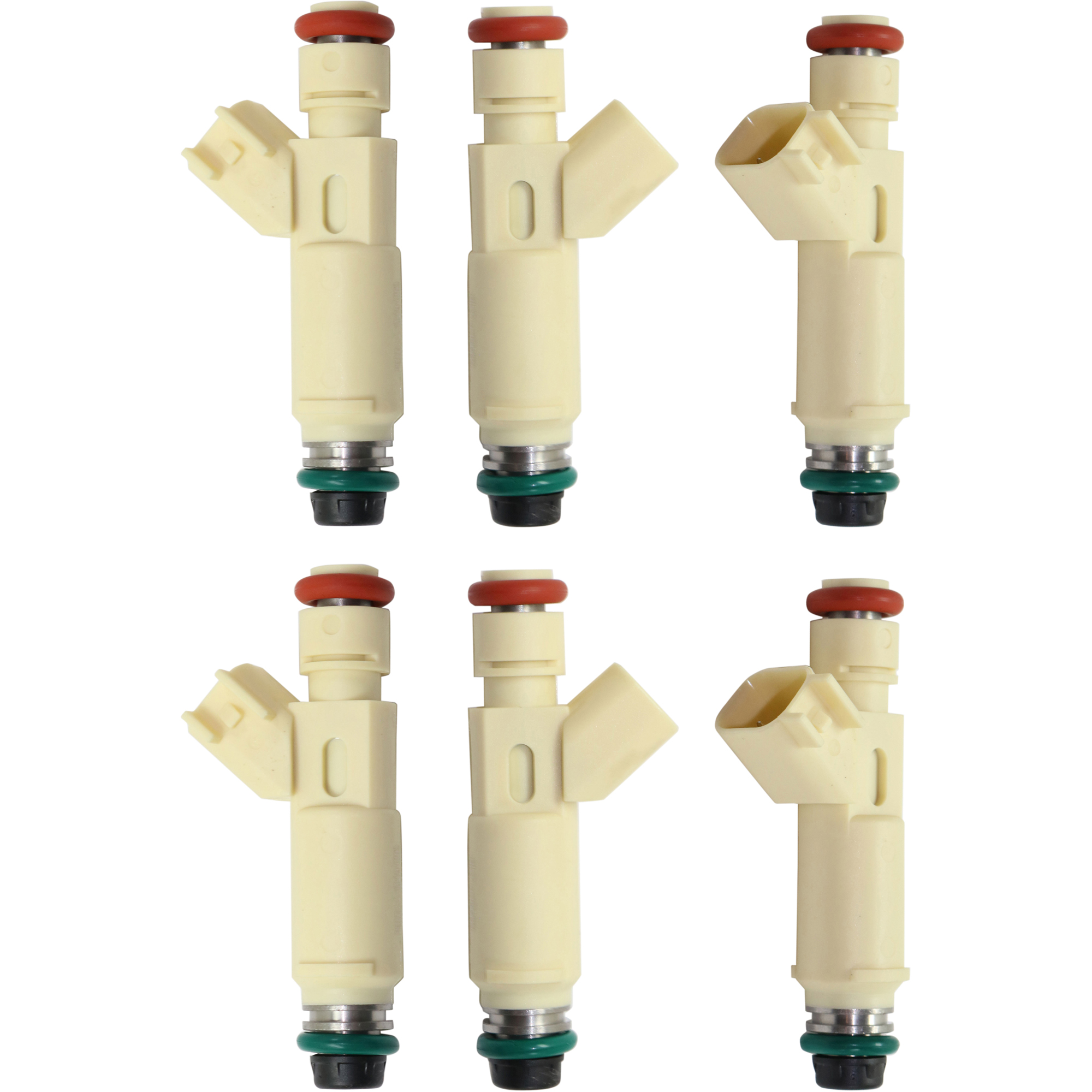 AM ESCAPE 01-04 FUEL INJECTOR Set of 6-6 Cyl 3.0L eng. GAS 2 Male Blade type Terminals SKU SET JRF31430003-6 OEM YL8Z9F593CB YL8Z9F593CC