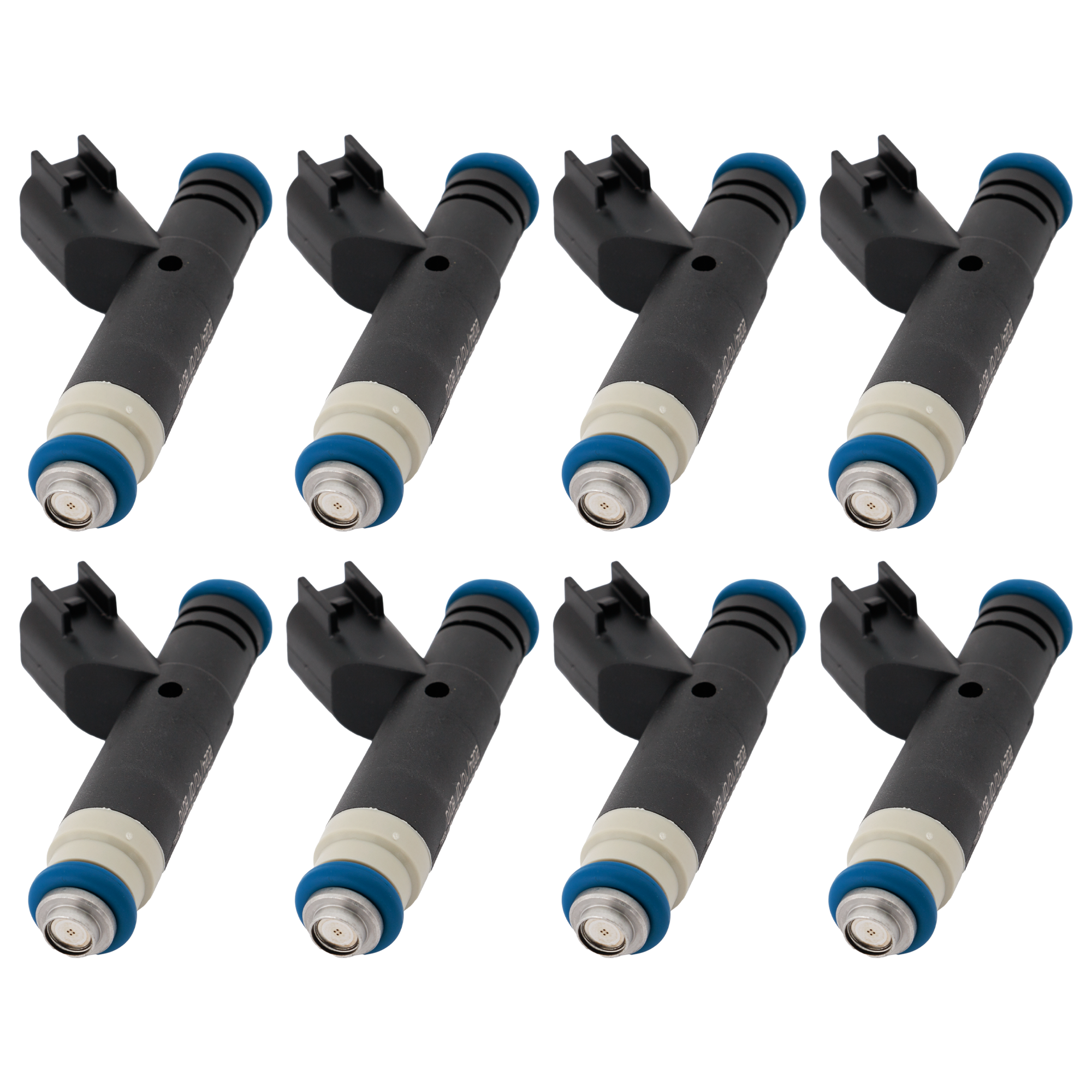AM EXPLORER 04-05 MOUNTAINEER 04-05 FUEL INJECTOR 4.6L Eng. GAS 2 Male Blade Terminal Top Feed System Type Set of 8 SKU SET JRF31430004-8 OEM 4L3Z9F593AB 4L3Z9F593BA
