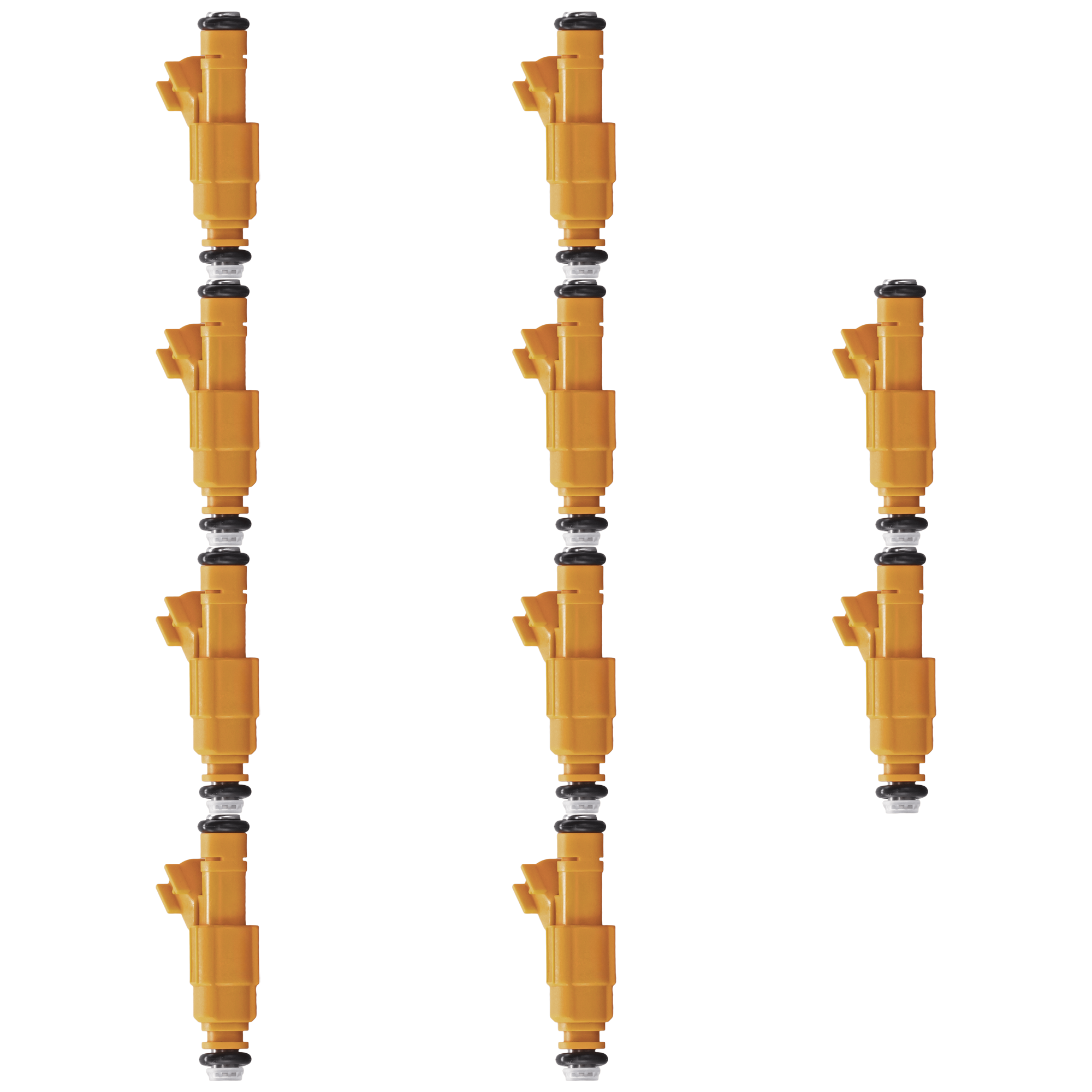 AM CONTOUR 99-99 CROWN VICTORIA 00-00 FUEL INJECTOR 2 Male Blade Terminal Top Feed System Type Set of 10 SKU SET JRF31430015-10 OEM XL2Z9F593BA XL2Z9F593CA XS2Z9F