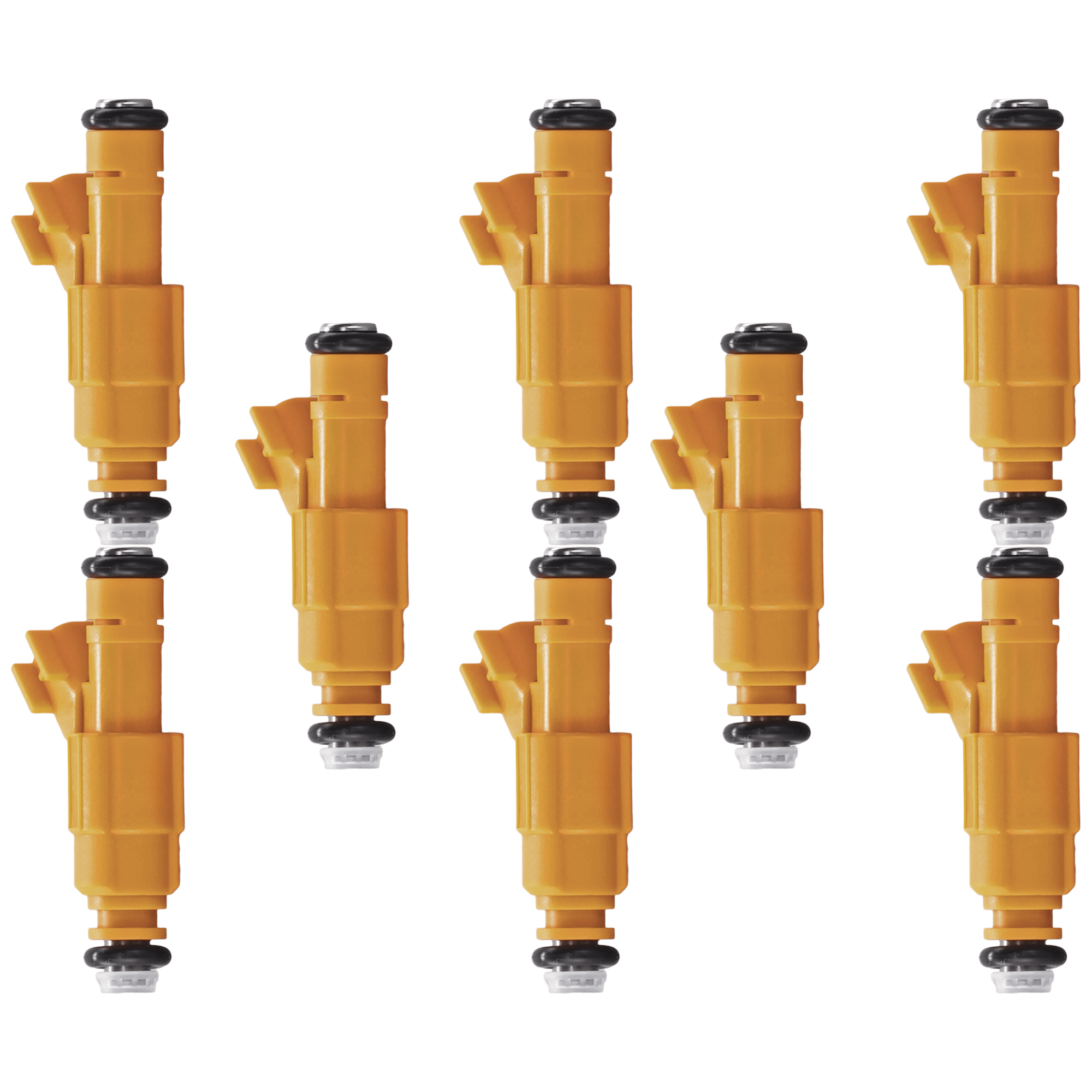 AM CONTOUR 99-99 CROWN VICTORIA 00-00 FUEL INJECTOR 2 Male Blade Terminal Top Feed System Type Set of 8 SKU SET JRF31430015-8 OEM XL2Z9F593BA XL2Z9F593CA XS2Z9F