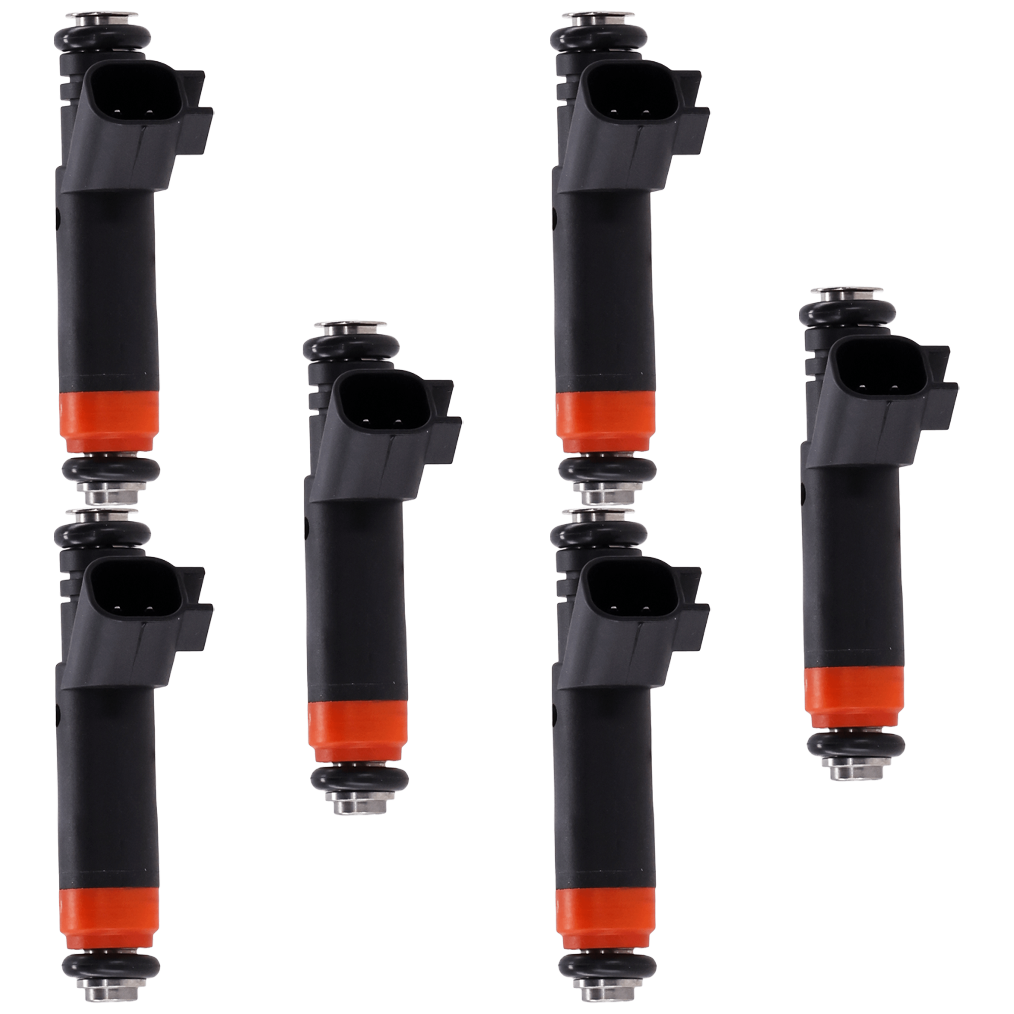 AM SABLE TAURUS 04-05 FUEL INJECTOR DOHC 2 Male Blade Terminal Top Feed System Type Set of 6 SKU SET JRF31430017-6 OEM 4L8Z9F593AA