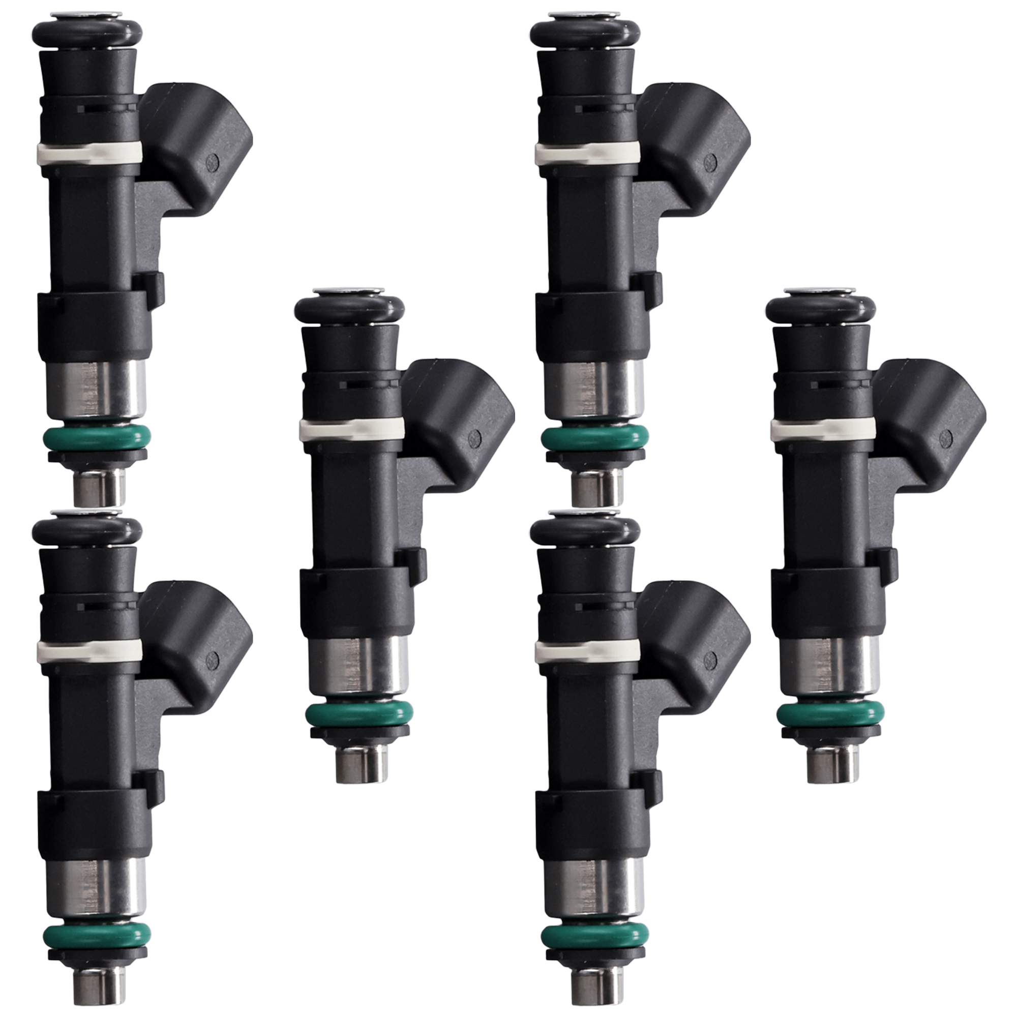 AM EXPLORER EXPLORER SPORT TRAC 05-05 FUEL INJECTOR 4.0L Eng. 2 Male Blade Terminal Top Feed System Type Set of 6 SKU SET JRF31430018-6 OEM 5L2Z9F593DA