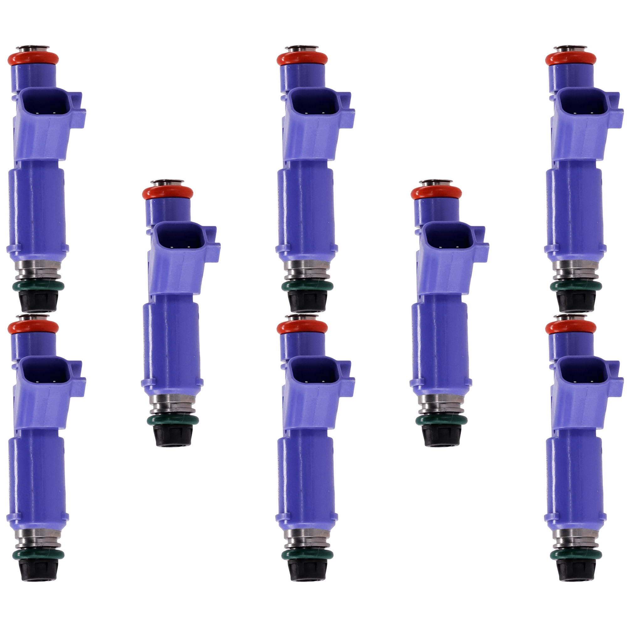 AM F 150 MUSTANG 09-10 FUEL INJECTOR 4.6L Eng. 2 Male Blade Terminal Set of 8 SKU SET JRF31430023-8 OEM 9L3Z9F593E