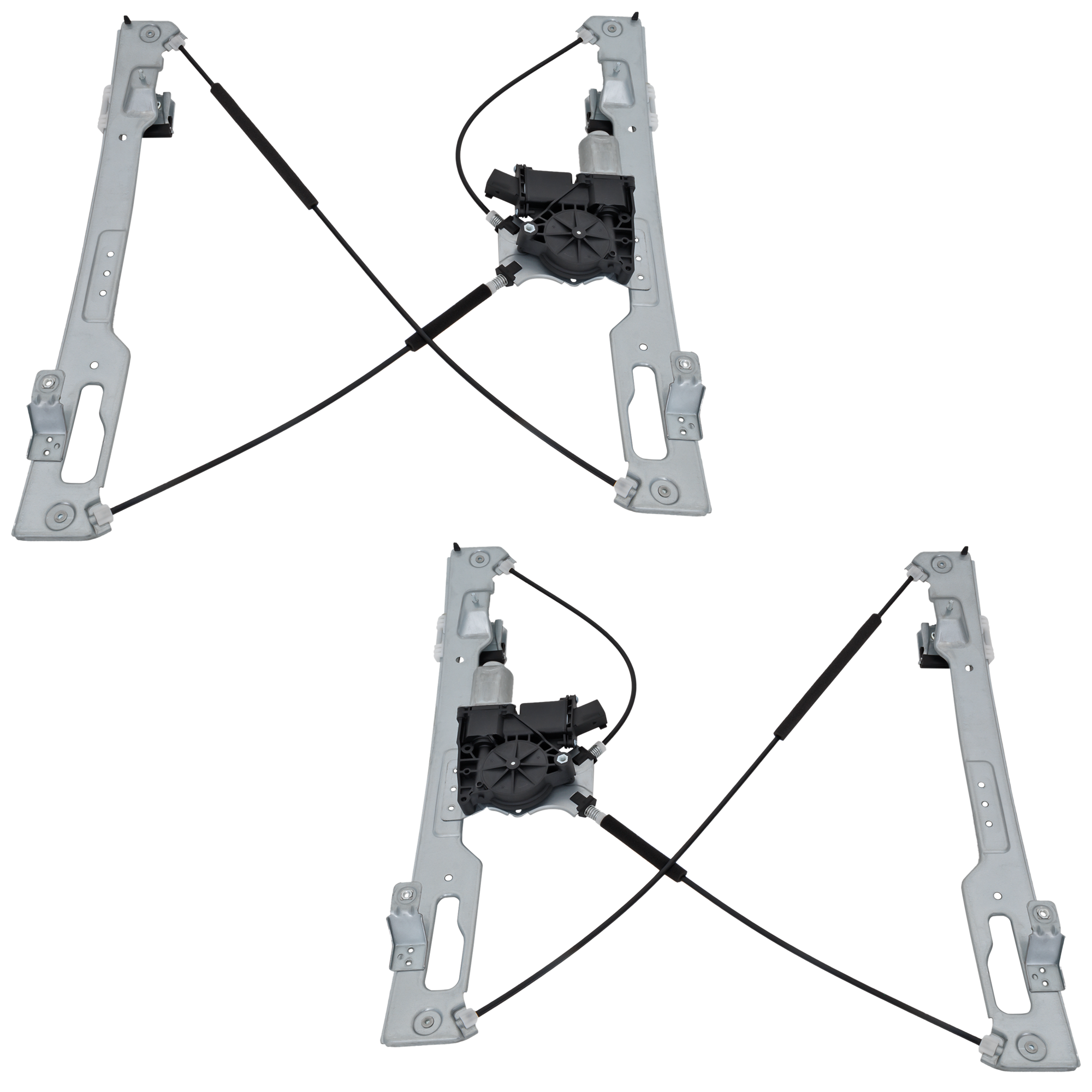 AM F 150-11-14 FRONT WINDOW REGULATOR RH AND LH Power w Motor SKU SET JRF46290041 OEM BL3Z1523200A BL3Z1523200B BL3Z
