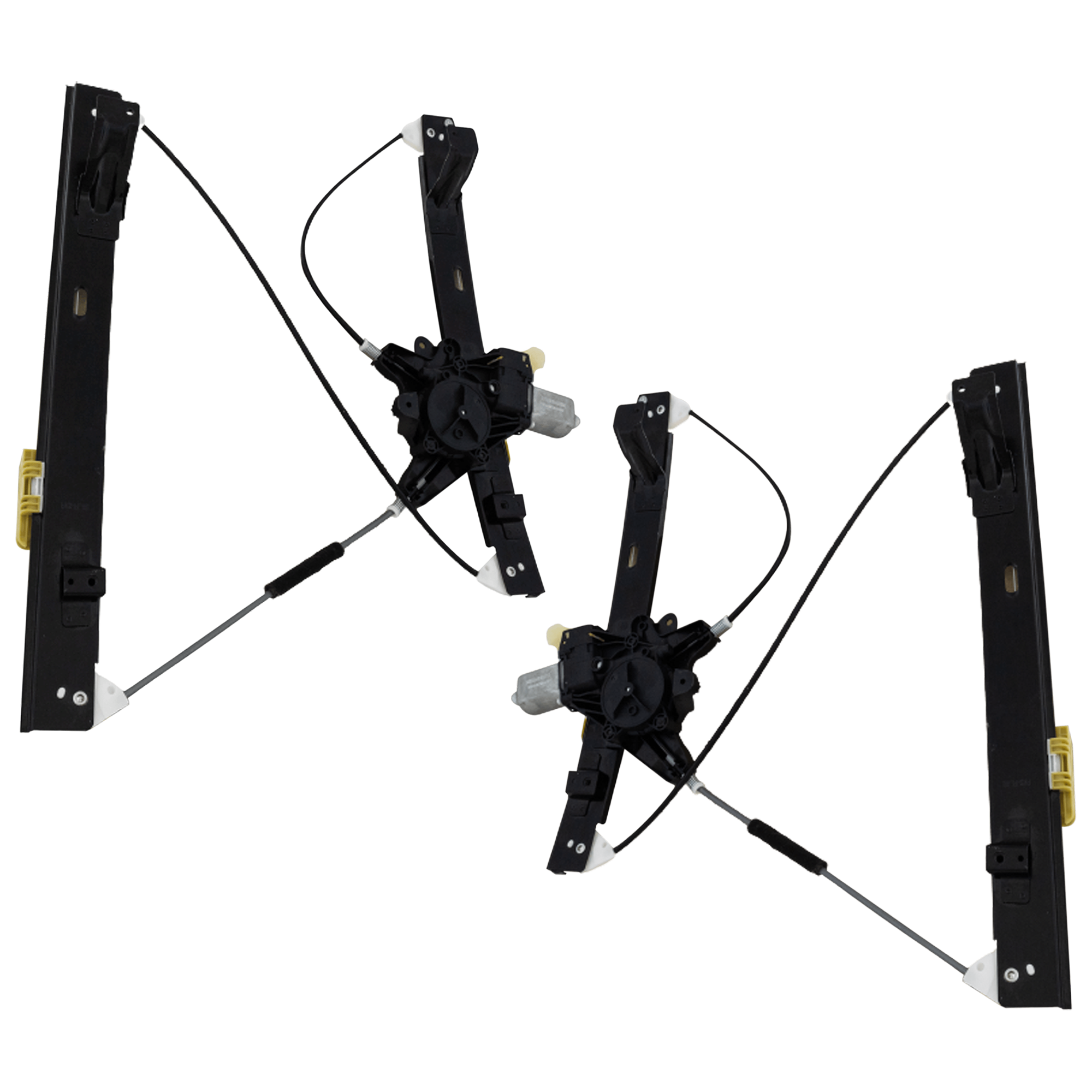 AM FOCUS 12-18 FRONT WINDOW REGULATOR RH AND LH Power w Motor SKU SET JRF46290049 Partslink FO1350195 FO1351195 OEM CM5Z5823200B BM5Z5423200A CM5Z