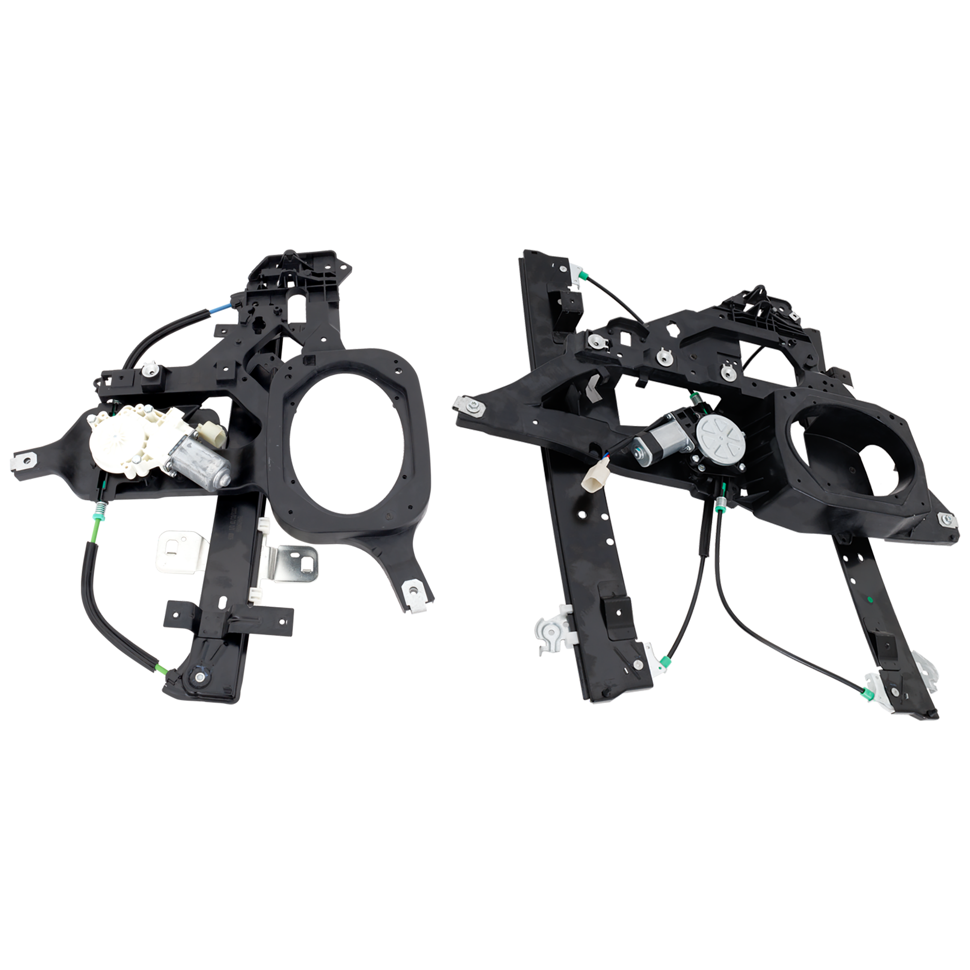 AM EXPEDITION 03-06 FRONT AND REAR WINDOW REGULATOR LH Power w Motor SKU SET JRF46290106 Partslink FO1350179 OEM 2L1Z7823394AB PFM 6L1Z7823209A