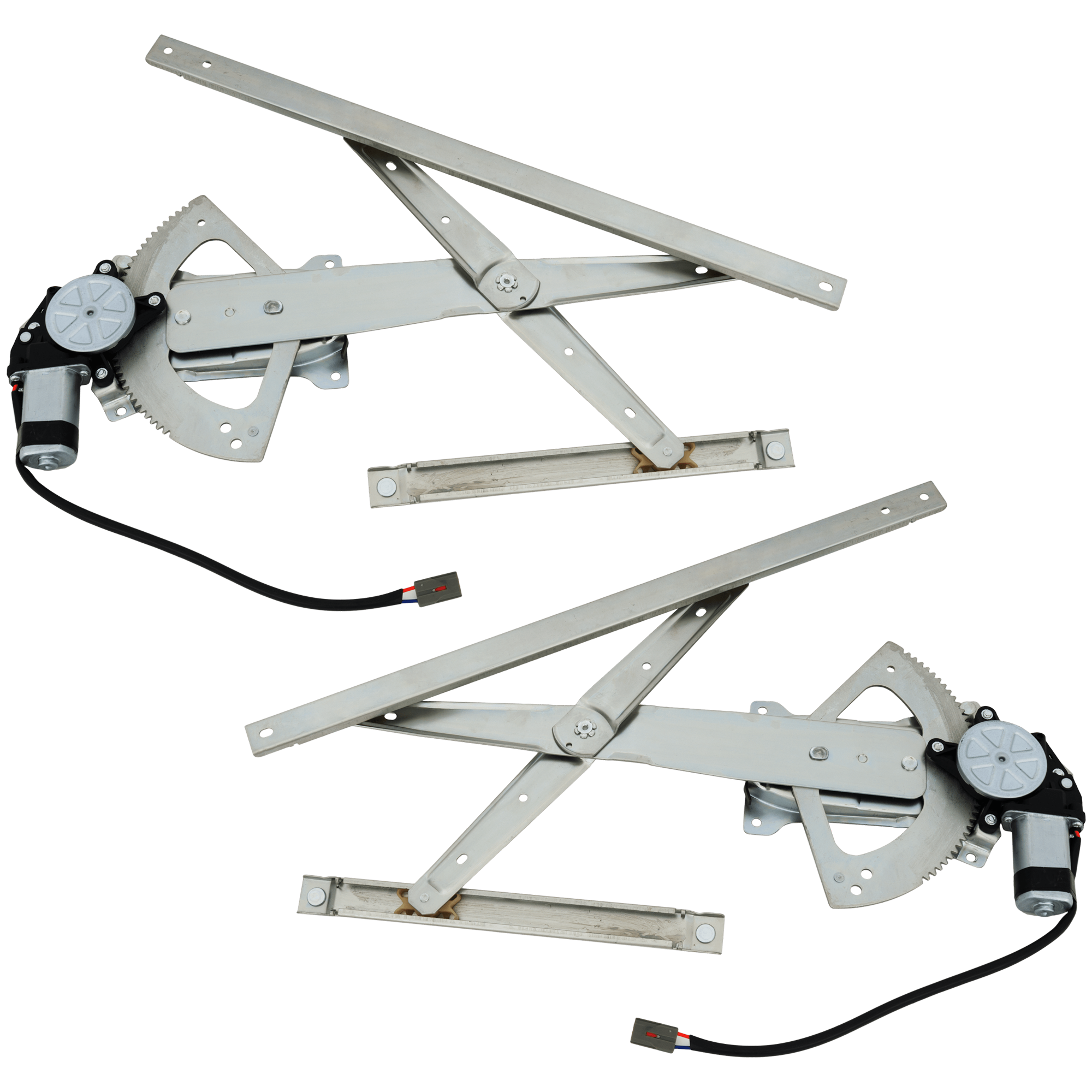 AM EXPLORER 91-03 EXPLORER SPORT TRAC 01-05 FRONT WINDOW REGULATOR RH AND LH Power w Motor SKU SET JRF46290123 Partslink FO1350157 FO1351157 OEM 3L2Z7823208AA PFM 3L2Z7823209A