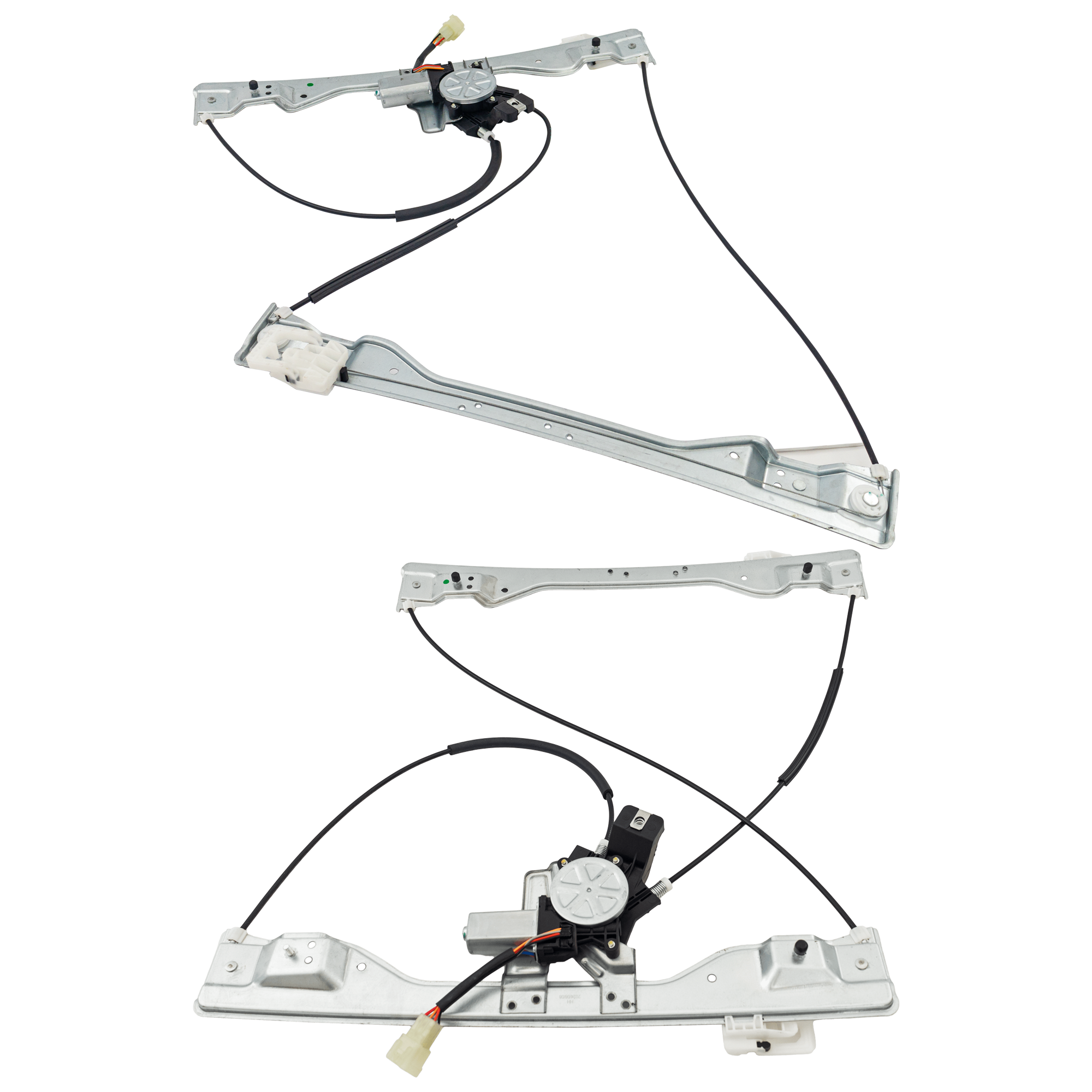 AM F 150-15-20 F SERIES SUPER DUTY P U 20-22 FRONT WINDOW REGULATOR RH AND LH Power w Motor 6 Pins SKU SET JRF46290147 OEM FL3Z1523200A FL3Z1523200C FL3Z