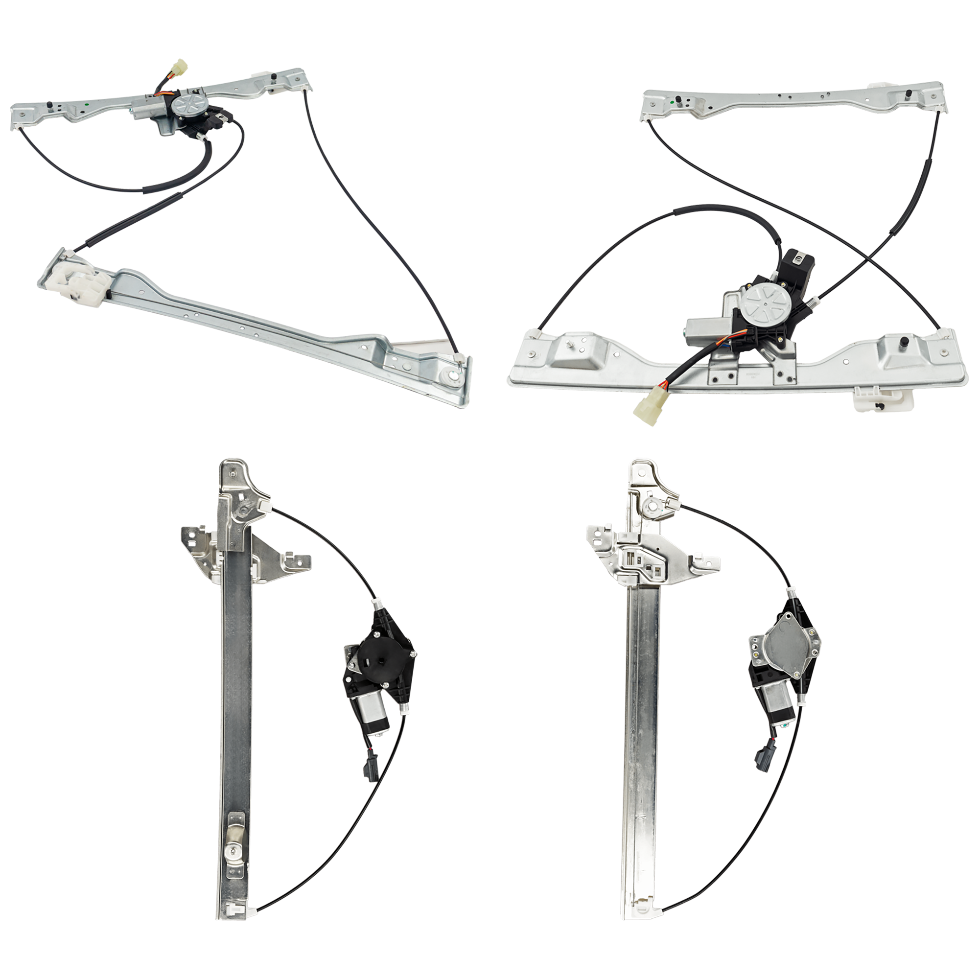 AM F SERIES SUPER DUTY P U 15-16 FRONT AND REAR WINDOW REGULATOR RH AND LH Power w Motor SKU SET JRF49170051-4 OEM CC3Z2627000B CC3Z2627000D CC3Z