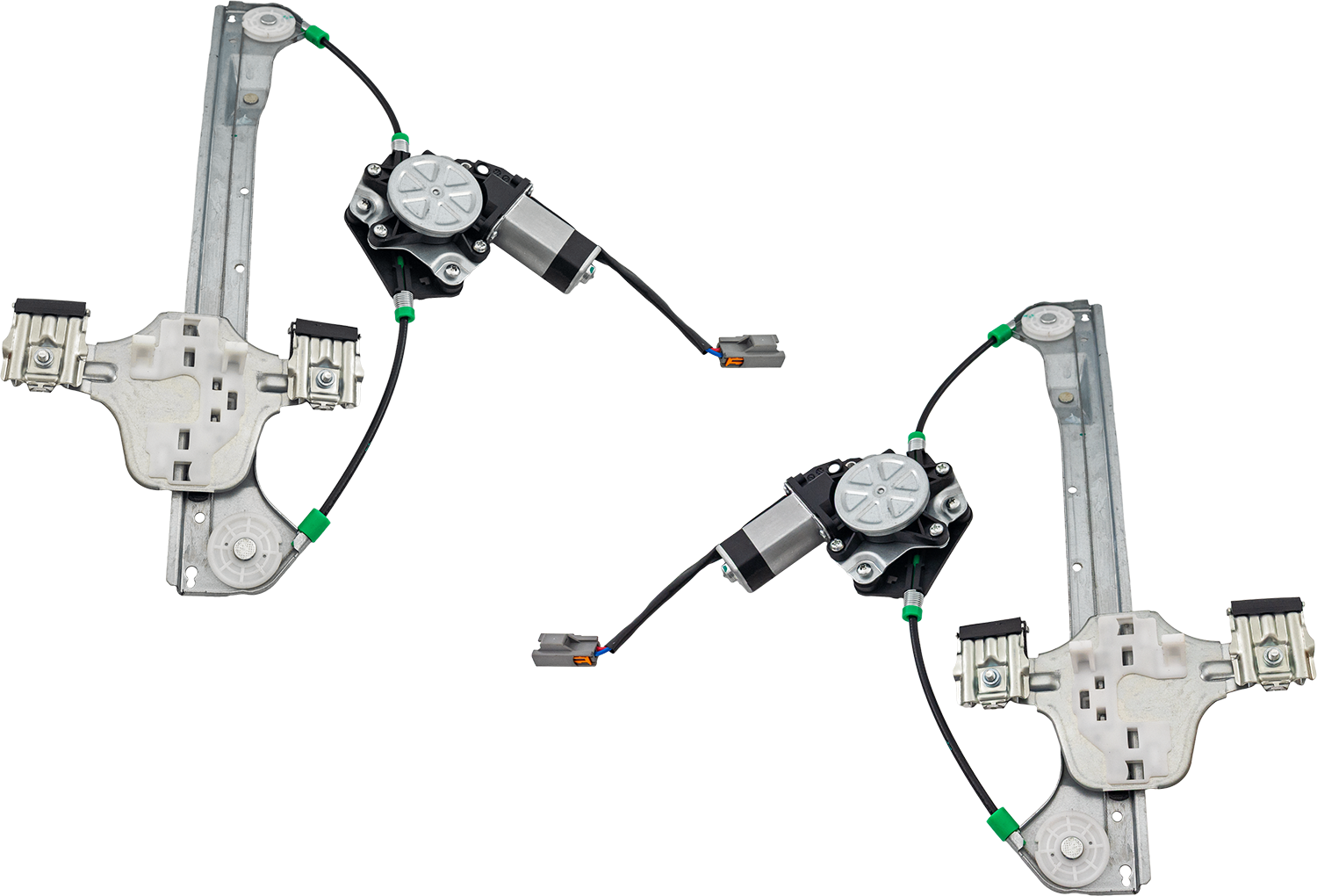 AM FUSION MILAN ZEPHYR MKZ 06-12 REAR WINDOW REGULATOR RH AND LH Power w Motor SKU SET JRF49170065 Partslink FO1550131 FO1551131 OEM 8E5Z5427000A PFM 8E5Z5427001A