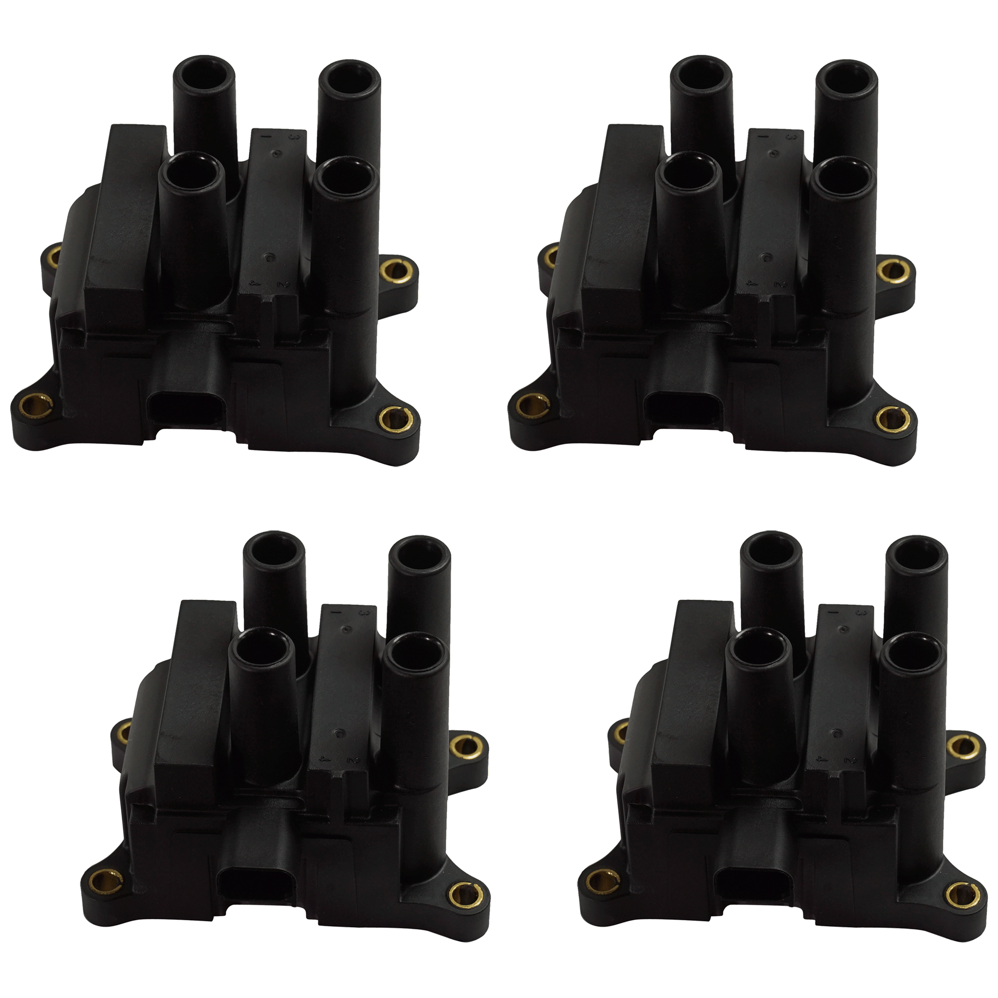 AM FIESTA 11-19 IGNITION COIL 1.6L Eng. Naturally Aspirated Set of 4 SKU SET JRF50460007-4 OEM CM5Z12029F
