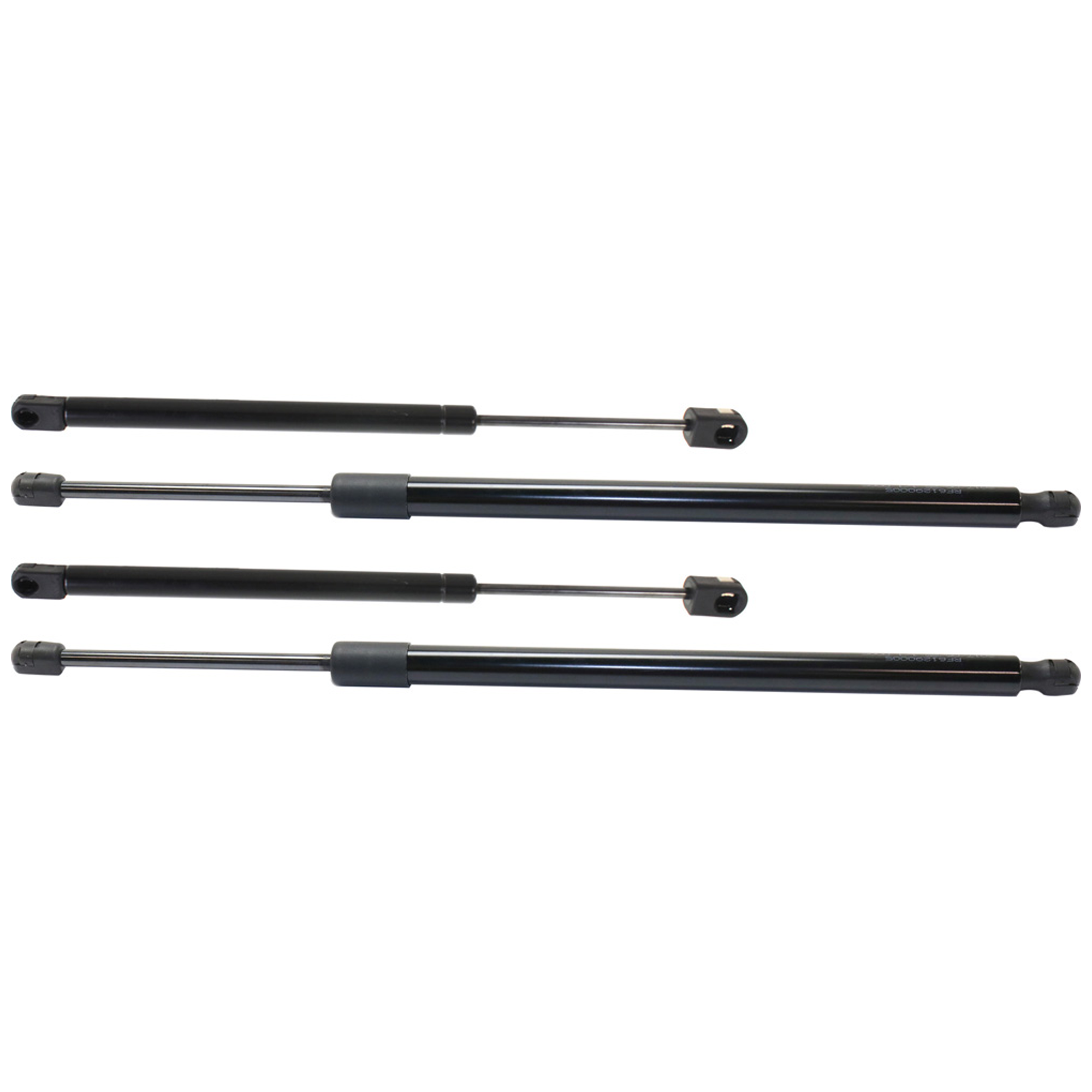 AM EXPEDITION 97-02 FRONT AND REAR LIFT SUPPORT RH AND LH Sport Utility SKU SET JRF61290005-4 Partslink FO1237105 OEM F65Z16C826AA F75Z78406A10AC F7