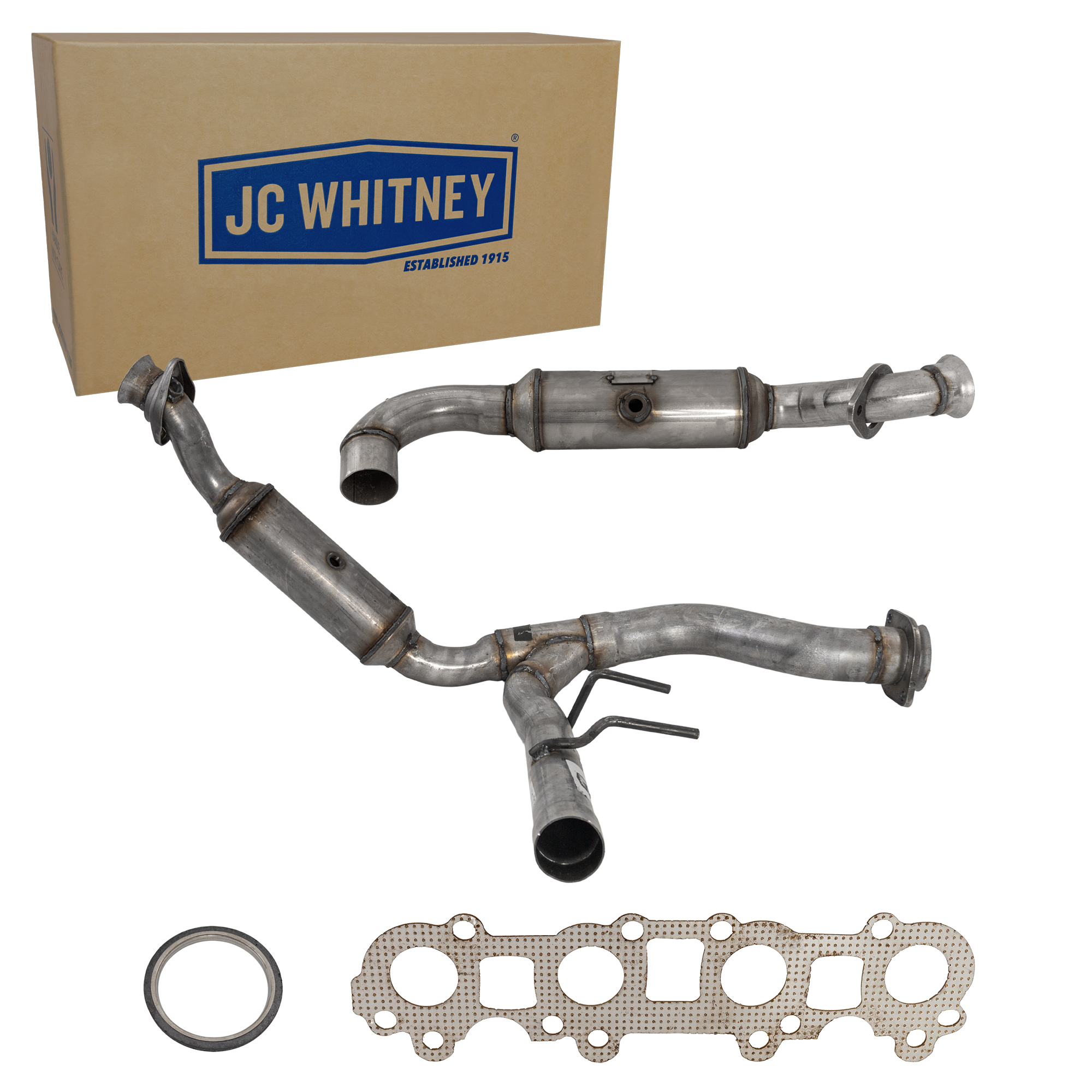 AM F 150-11-14 CATALYTIC CONVERTER RH AND LH Y Pipe Assembly 6 Cyl 3.5L eng. SKU SET JRF96030003 OEM BL3Z5E212E BL3Z5E212F