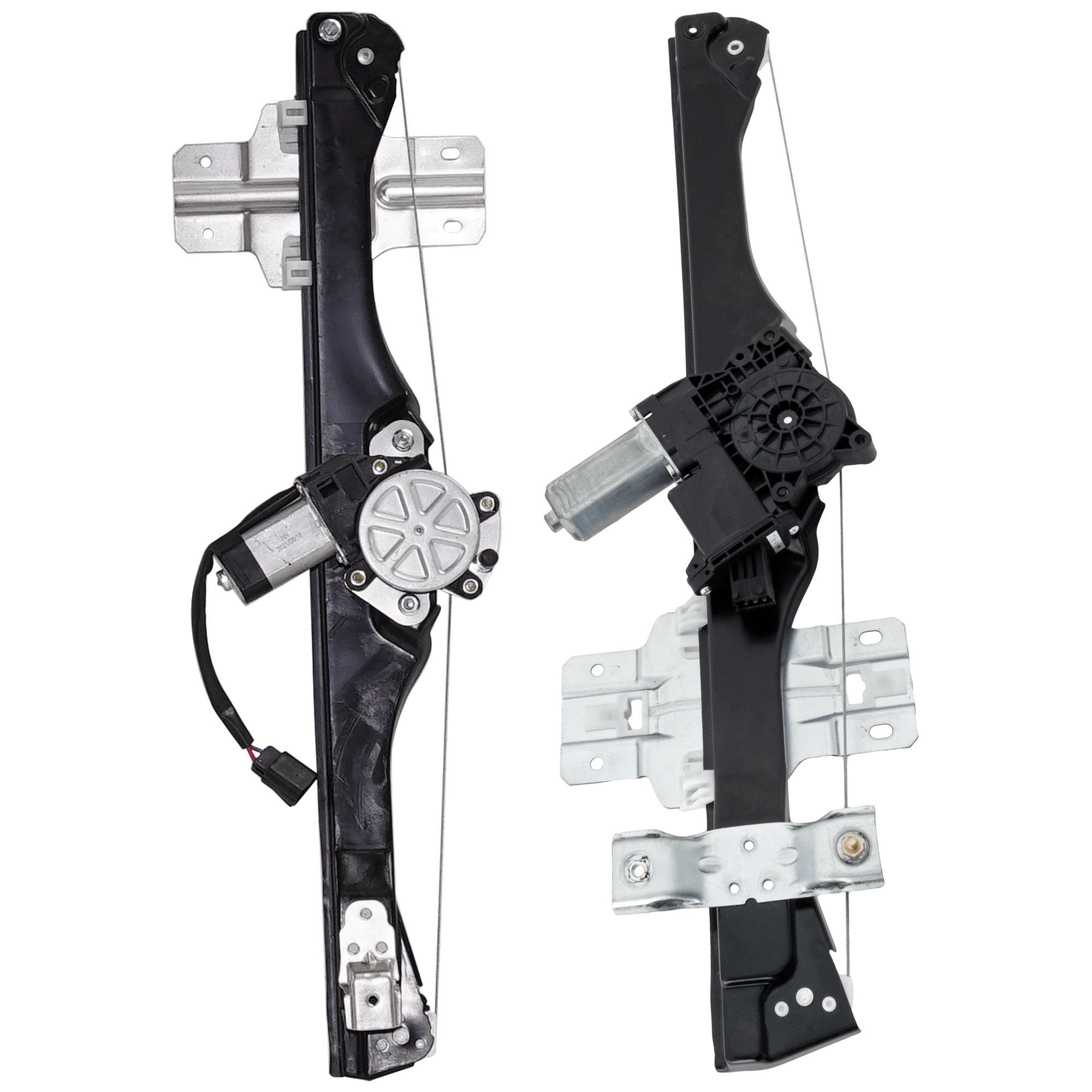 AM ENCLAVE 08-15 FRONT AND REAR WINDOW REGULATOR LH Power w Motor w One Touch SKU SET JRG46290002 A Partslink GM1550137 OEM 20783372-20783375-20785728