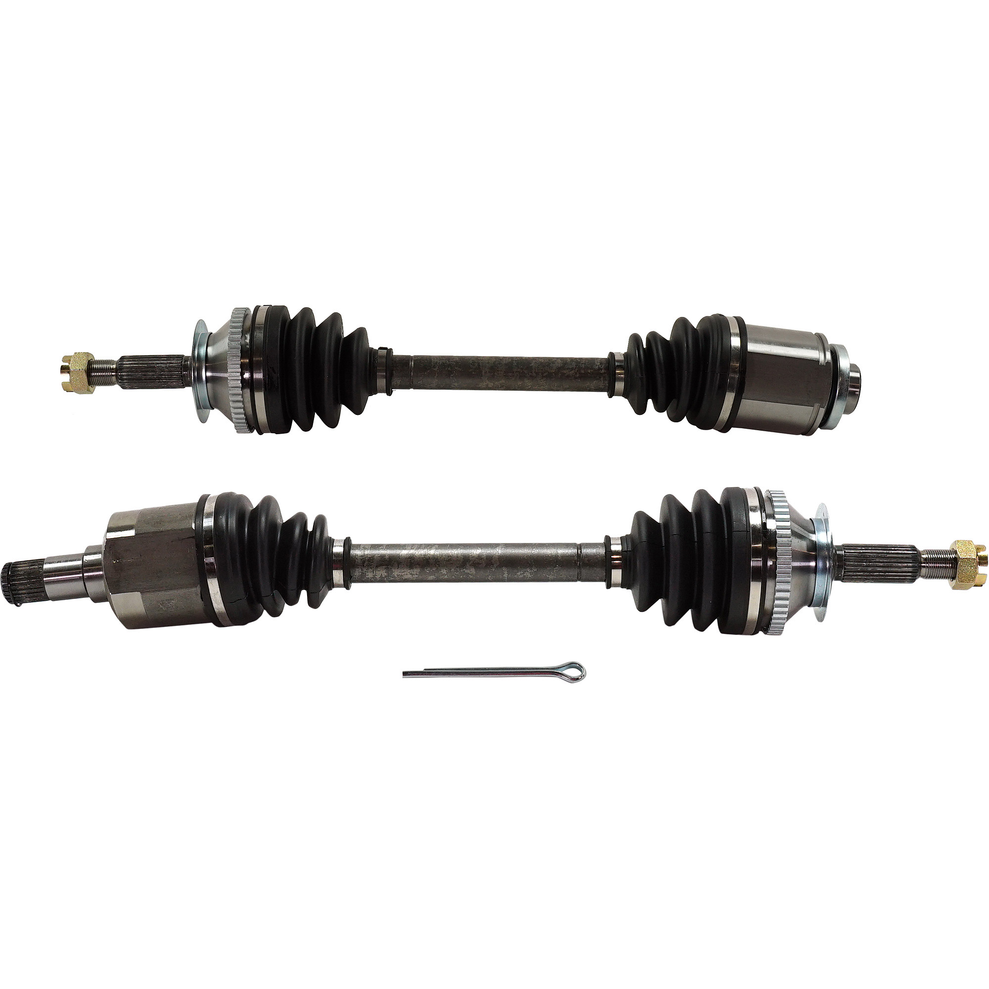 AM SANTA FE 03-06 FRONT CV AXLE ASSEMBLY RH AND LH 4WD FWD Automatic Transaxle SKU SET JRH28160011