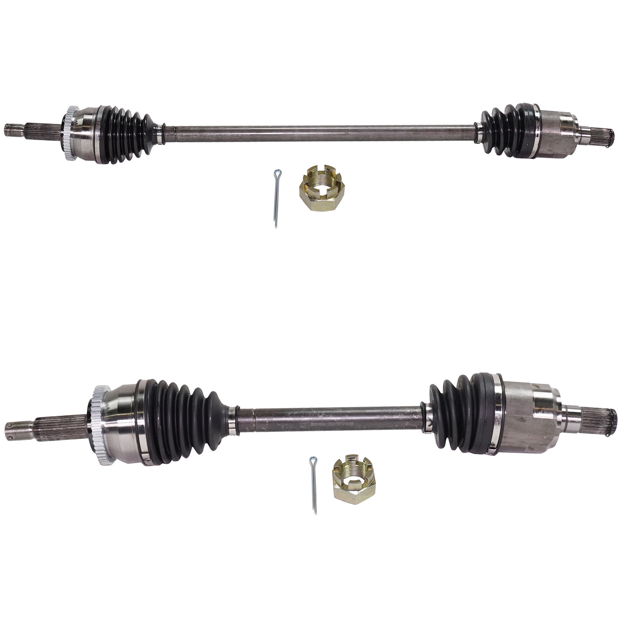 AM SONATA 11-14 FRONT CV AXLE ASSEMBLY RH AND LH Front Wheel Drive Automatic Transaxle 2.4L Engine SKU SET JRH28160083