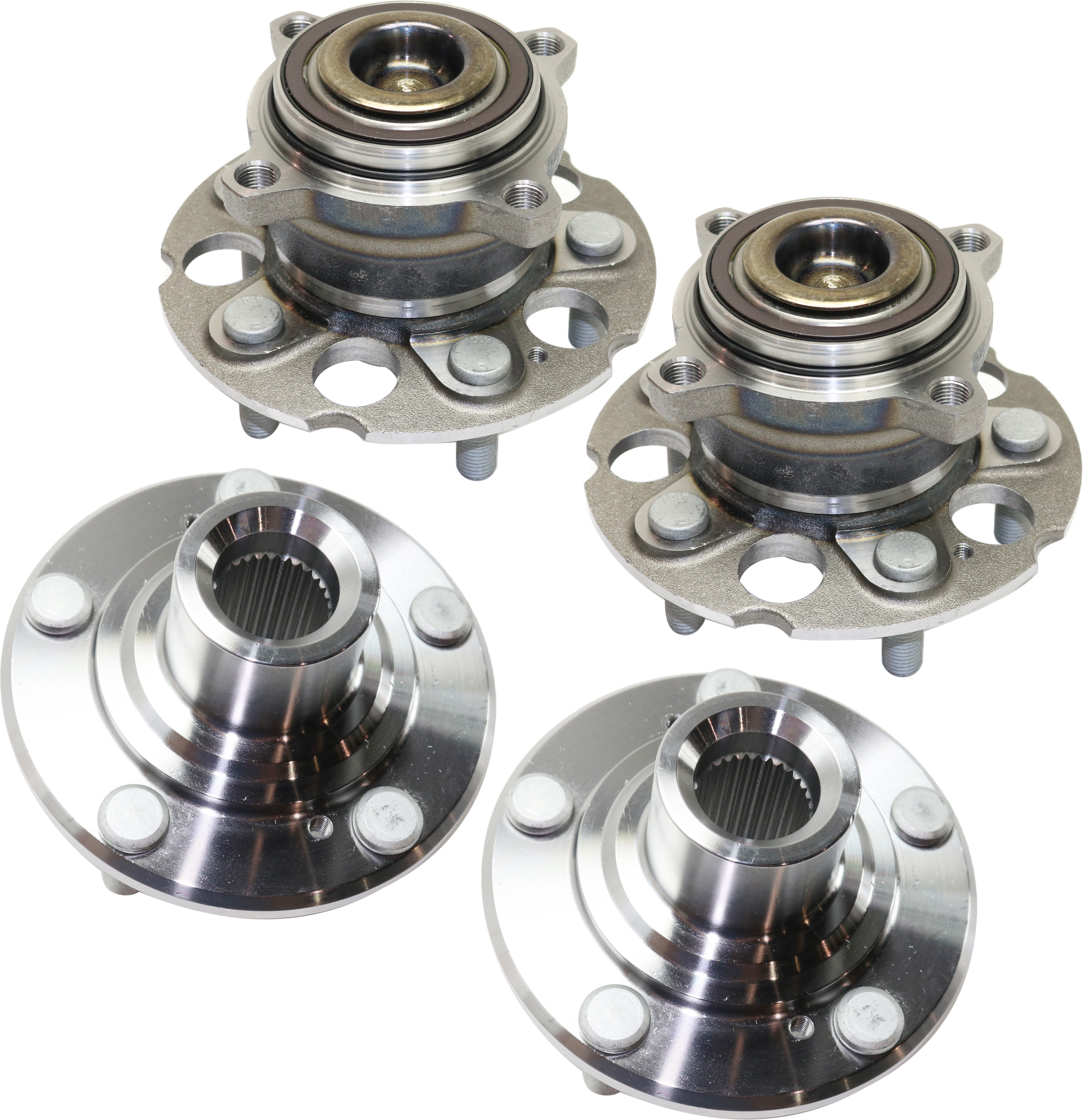 AM ACCORD CROSSTOUR 10-11 CROSSTOUR 12-15 FRONT AND REAR HUB ASSEMBLY RH AND LH SKU SET JRH28370007-4 A OEM 42200SWB951-44600TA0A00