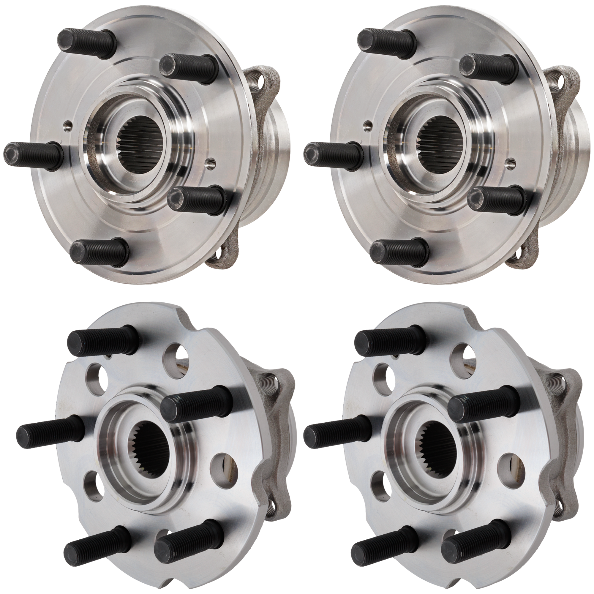 AM MDX 07-13 PILOT 09-15 ZDX 10-13 FRONT AND REAR HUB ASSEMBLY RH AND LH SKU SET JRH28370009-4 A OEM 42200STXA02-44300STXA01