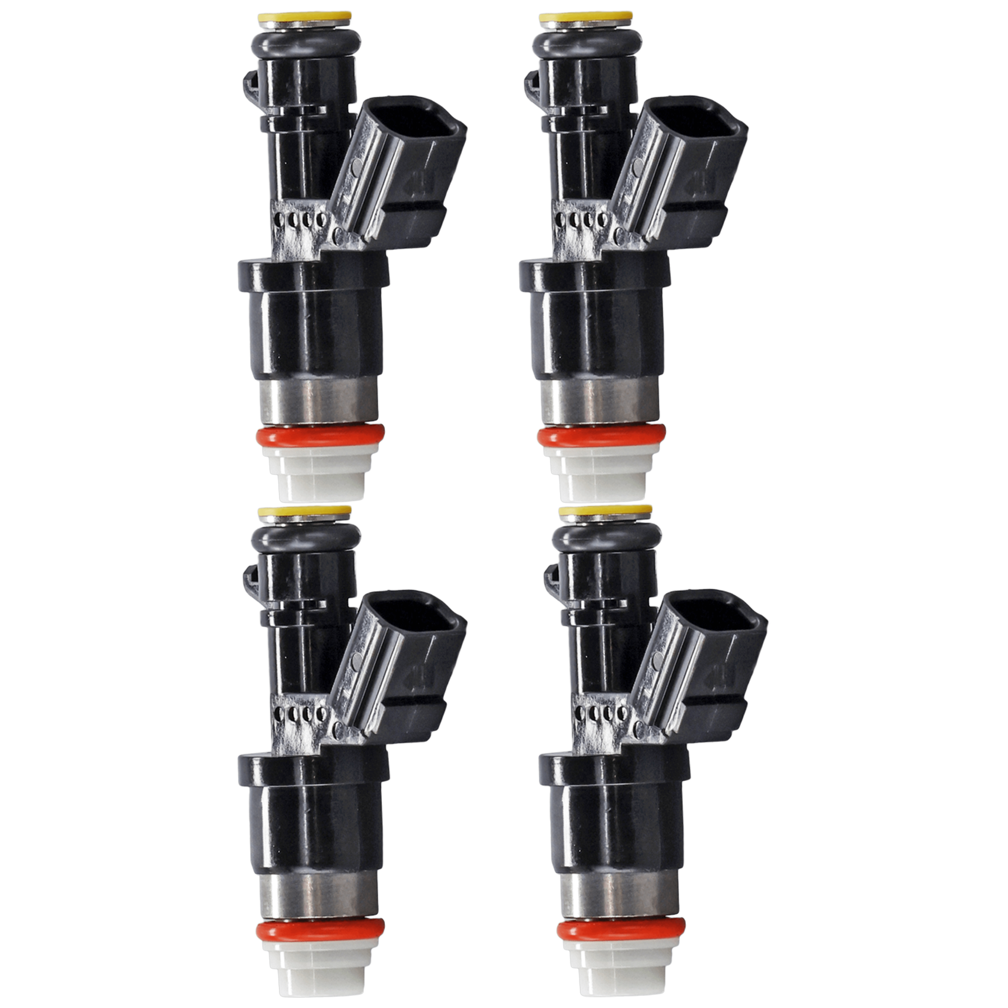 AM ACCORD 08-12 CIVIC 13-15 FUEL INJECTOR 2 Male Blade Terminal Top Feed System Type Set of 4 SKU SET JRH31430002-4 OEM 16450R40Y01