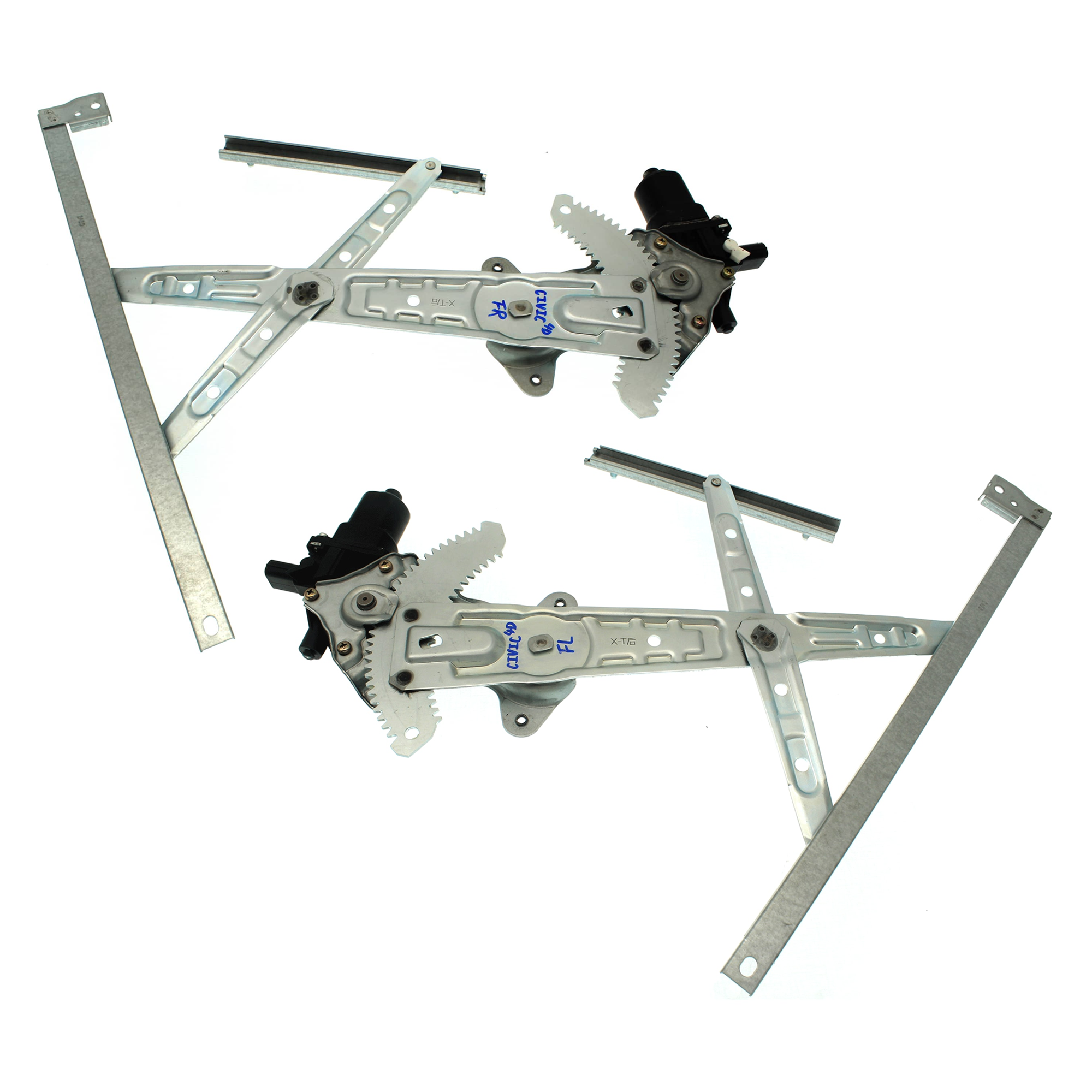 AM CIVIC 12-15 FRONT WINDOW REGULATOR RH AND LH Power w Motor Sedan SKU SET JRH46290003 OEM 72211TR0A01 PFM 72215TR0A01-72