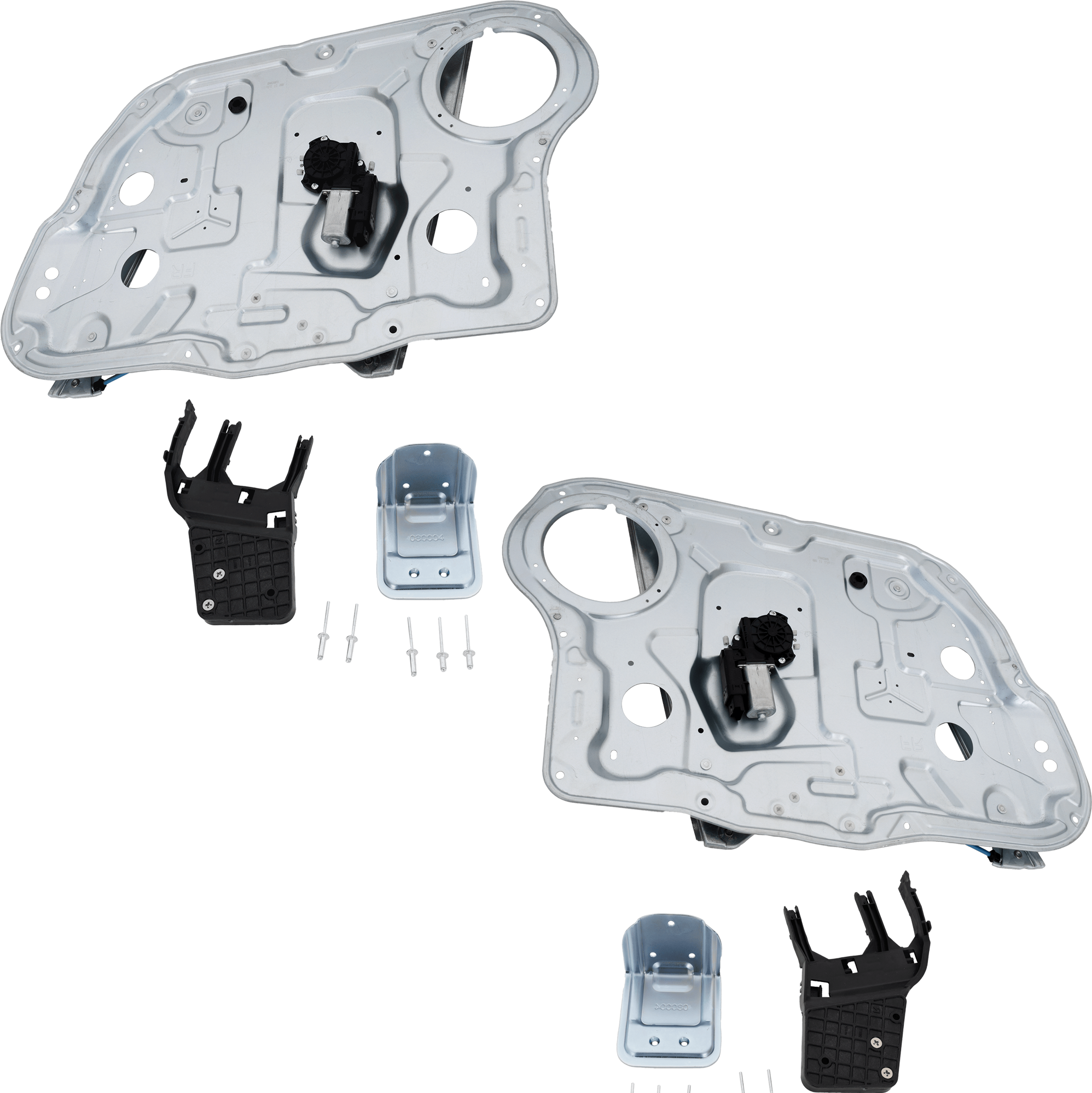 AM AZERA 06-11 FRONT WINDOW REGULATOR RH AND LH Power w Motor SKU SET JRH46290073 OEM 824713L000 PFM 824813L000 PFM