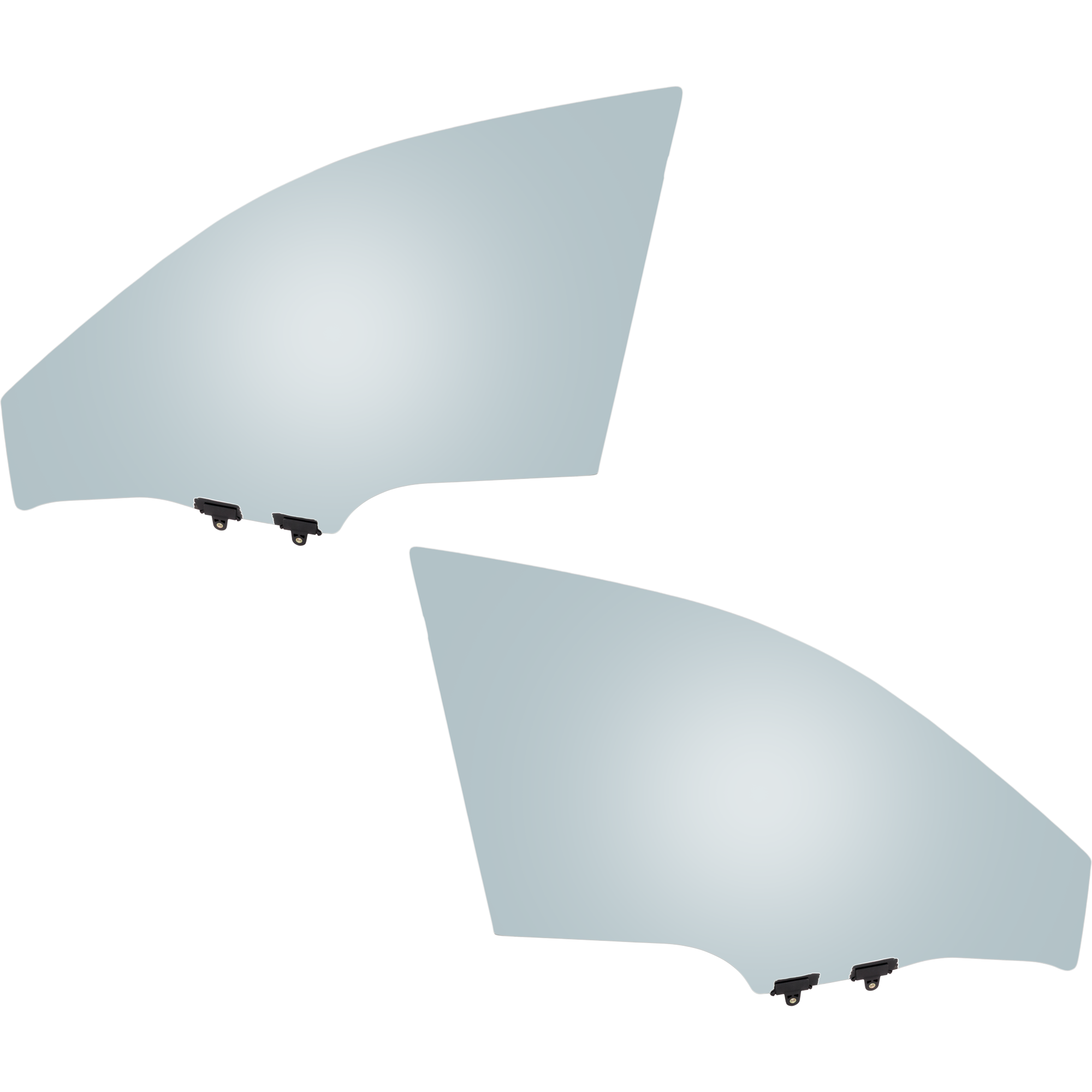 AM HONDA ACCORD CROSSTOUR 10-15 FRONT DOOR GLASS RH AND LH Green Tint w Solar Clip SKU SET JRH48010035 OEM 73300TP6A01-73350TP6A01-73350T