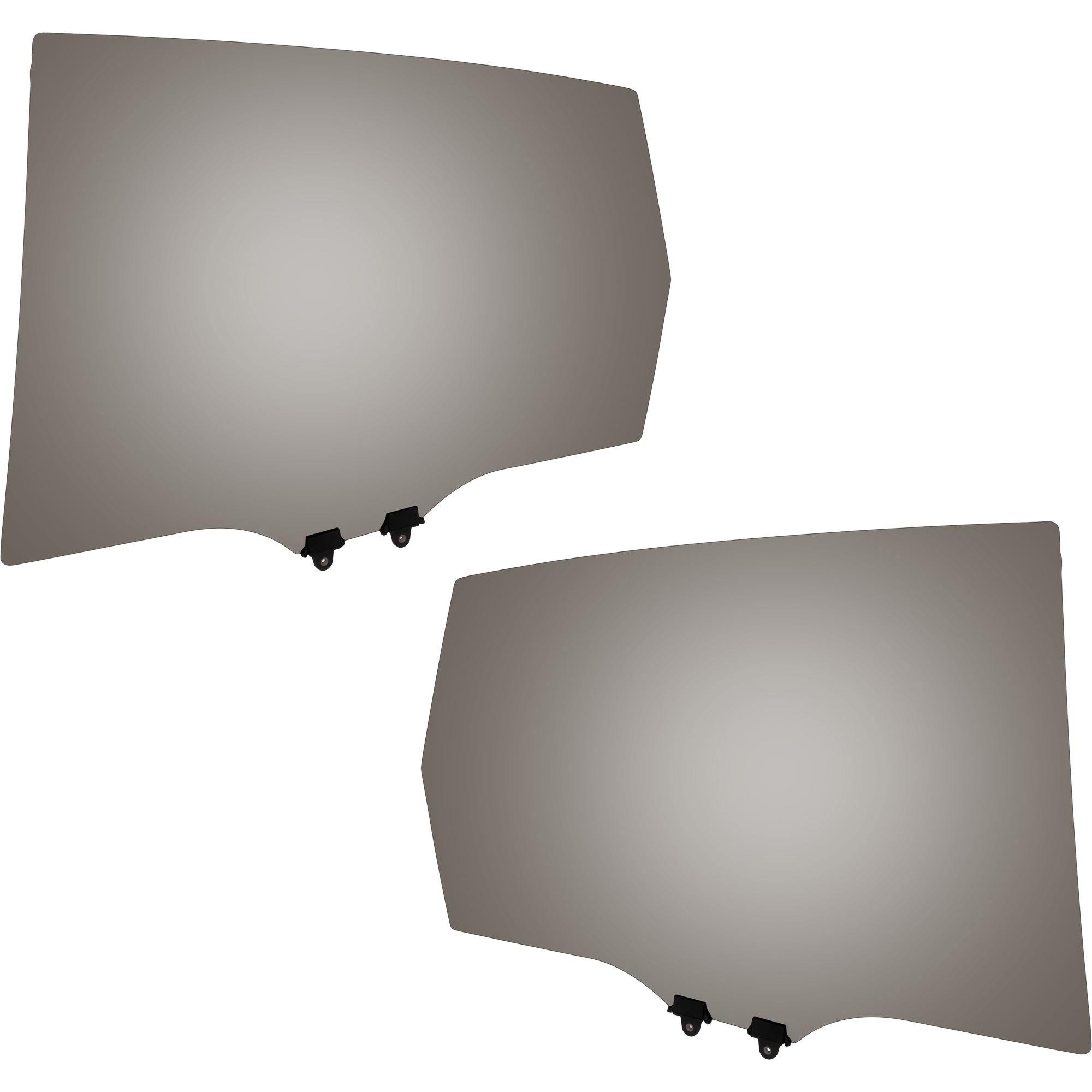 AM CR V 12-16 REAR DOOR GLASS RH AND LH Gray Tint Privacy w Solar Clip 12-12 Japan Canada Mexico USA Built Vehicle SKU SET JRH48130037 OEM 73400T0AJ00-73400T0GA10-73450T