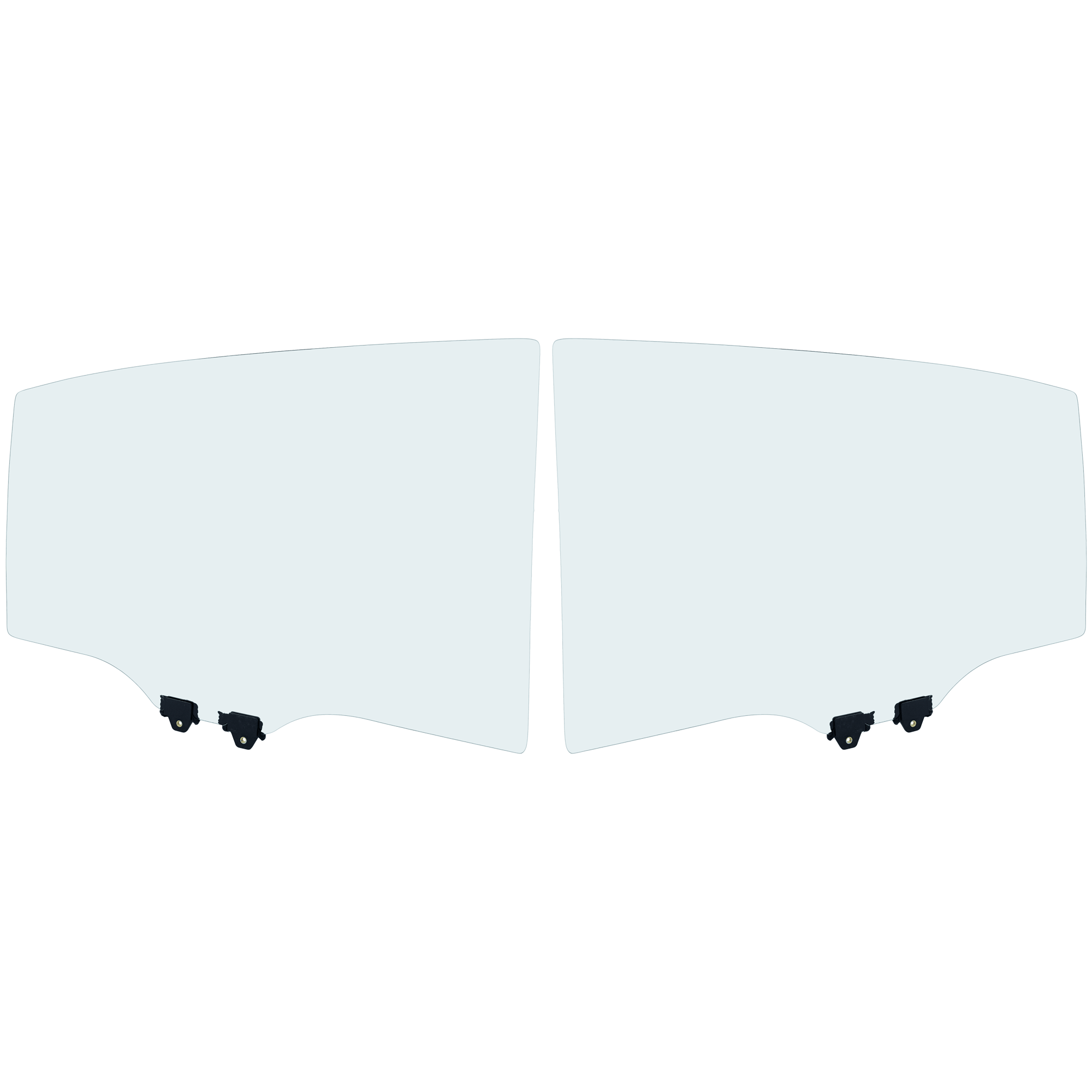 AM HONDA ACCORD 13-17 REAR DOOR GLASS RH AND LH Green Tint w Solar Clip LX Sport Sport Special Edition Model Japan USA Built Vehicle SKU SET JRH48130039 OEM 73400T2FA00-73450T2FA00