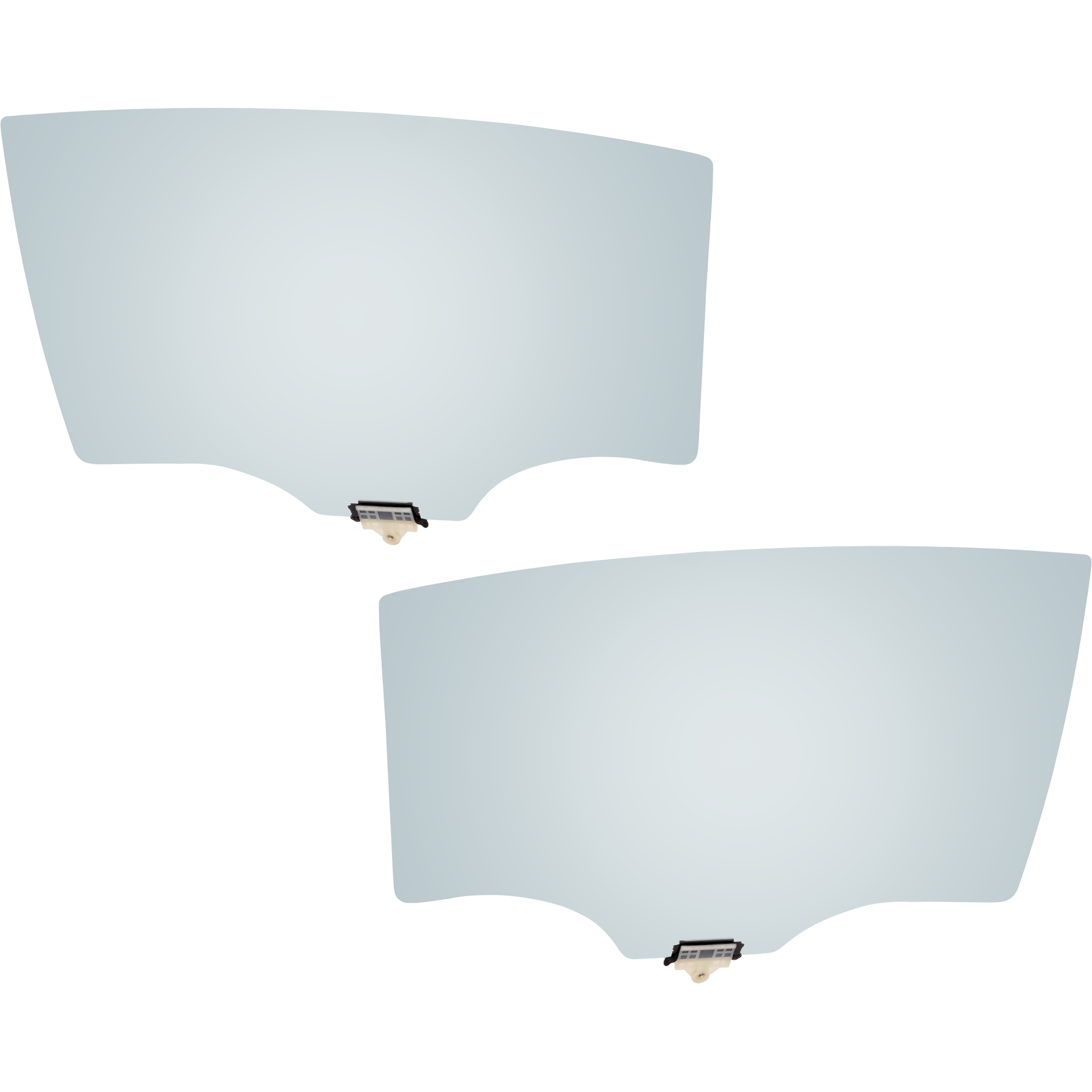 AM ELANTRA 17-20 REAR DOOR GLASS RH AND LH Green Tint w Solar Clip SKU SET JRH48130059 OEM 83410F2020-83420F2020