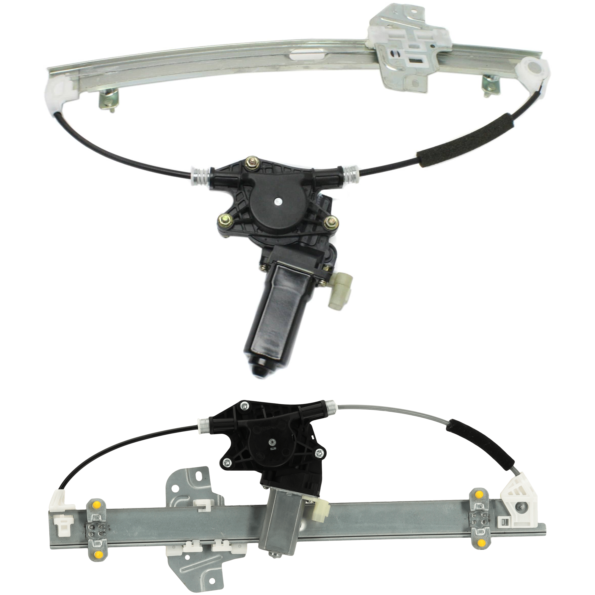 AM ACCENT 06-11 FRONT AND REAR WINDOW REGULATOR RH Power w Motor SKU SET JRH49170095 A Partslink HY1351130 OEM 824021G010-834021G010
