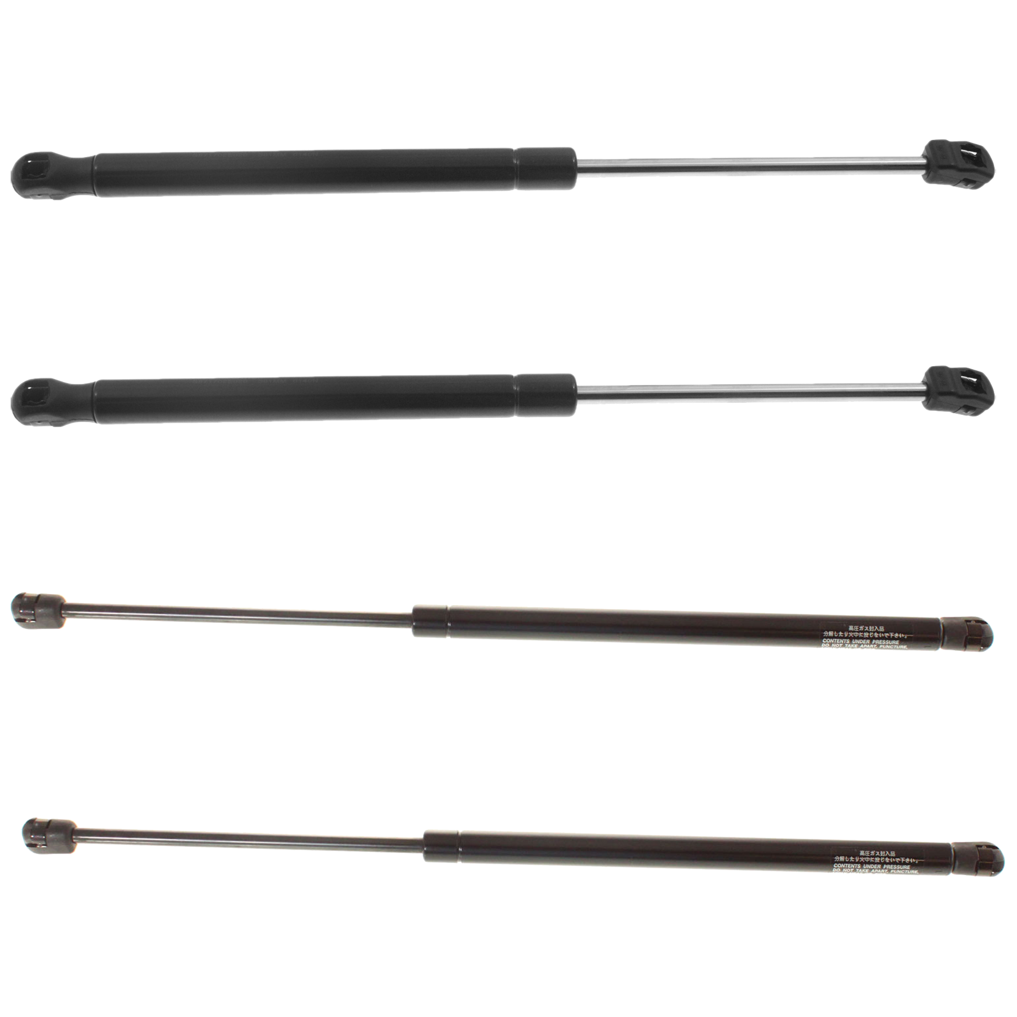 AM TUCSON 05-09 LIFT SUPPORT RH AND LH Liftgate Strut Backglass SKU SET JRH61290002-4 Partslink HY1910100 HY1910105 OEM 817712E000-871702E020