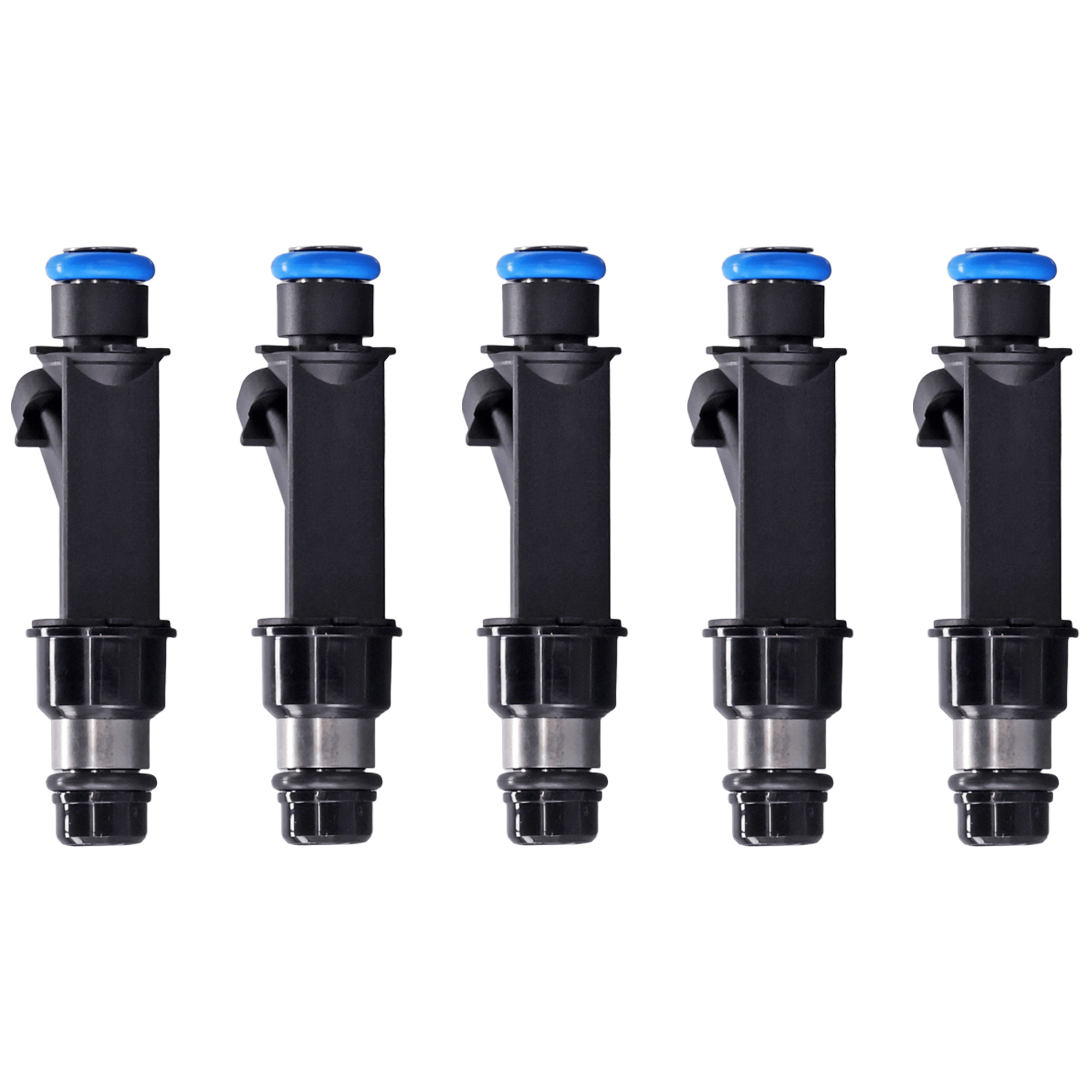 AM I 290-07-08 I 370-07-08 FUEL INJECTOR 2 Male Pin Terminal Top Feed System Type Set of 5 SKU SET JRI31430001-5 OEM 12569573-12586684-12587149-125