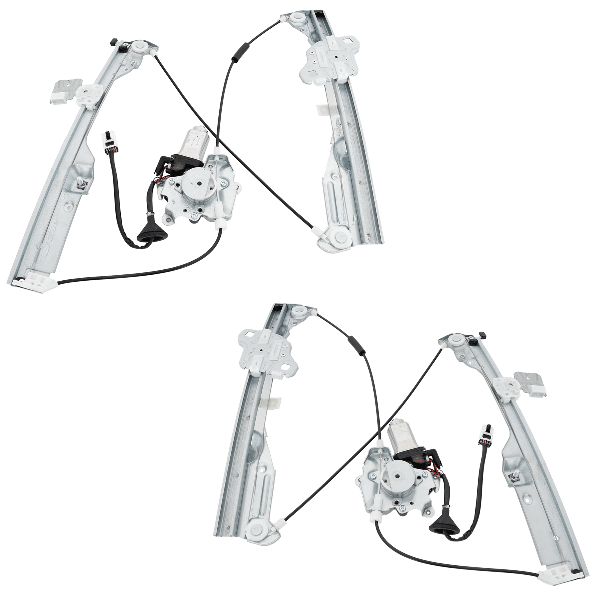 AM G35-03-07 FRONT WINDOW REGULATOR RH AND LH Power w Motor 6 Pins Coupe SKU SET JRI46290019 OEM 80720AM800 PFM 80721AM800 PFM