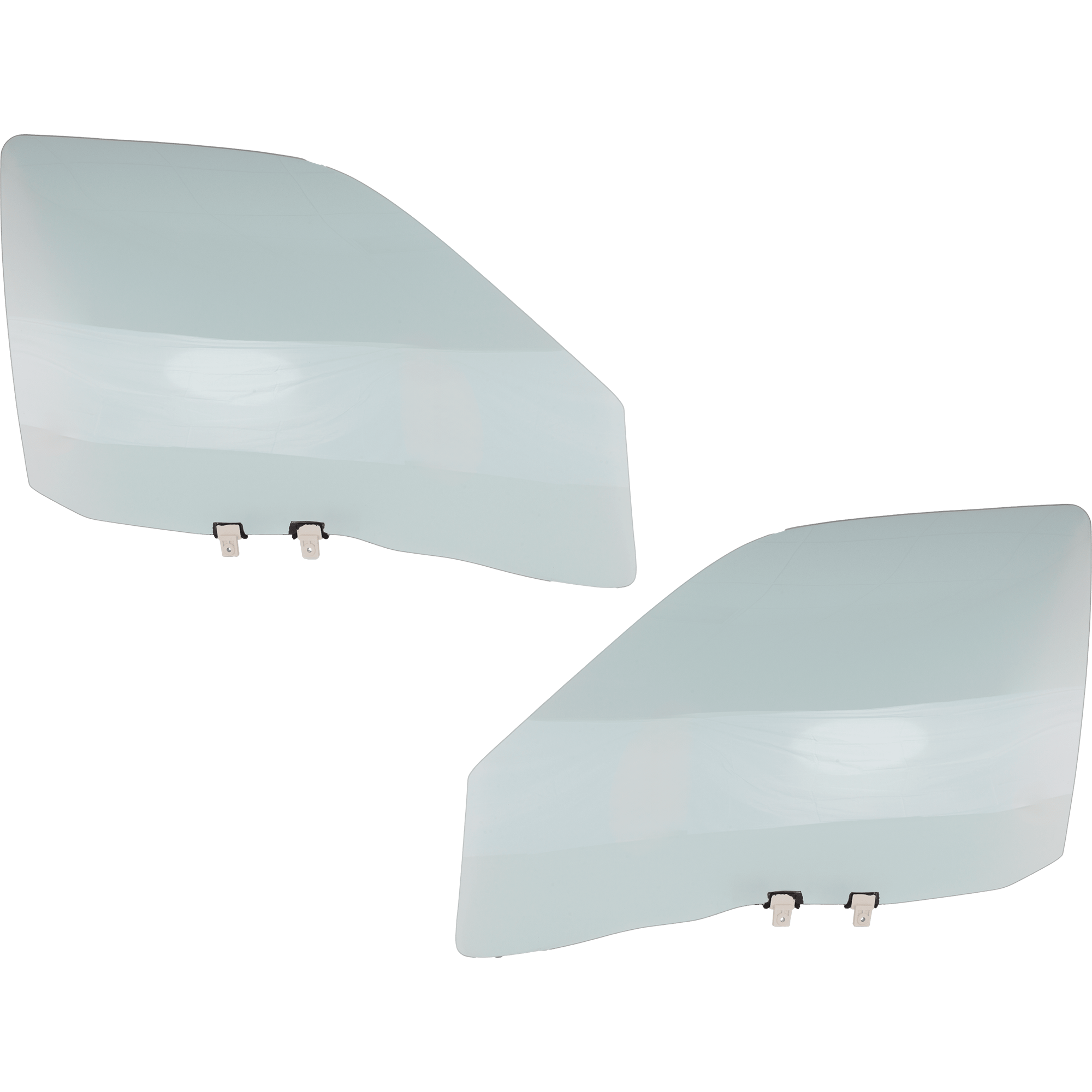 AM ISUZU RODEO 98-04 HONDA PASSPORT 98-02 FRONT DOOR GLASS RH AND LH Green Tint w Clip SKU SET JRI48010003 OEM 8971247810-8972517400-89712478