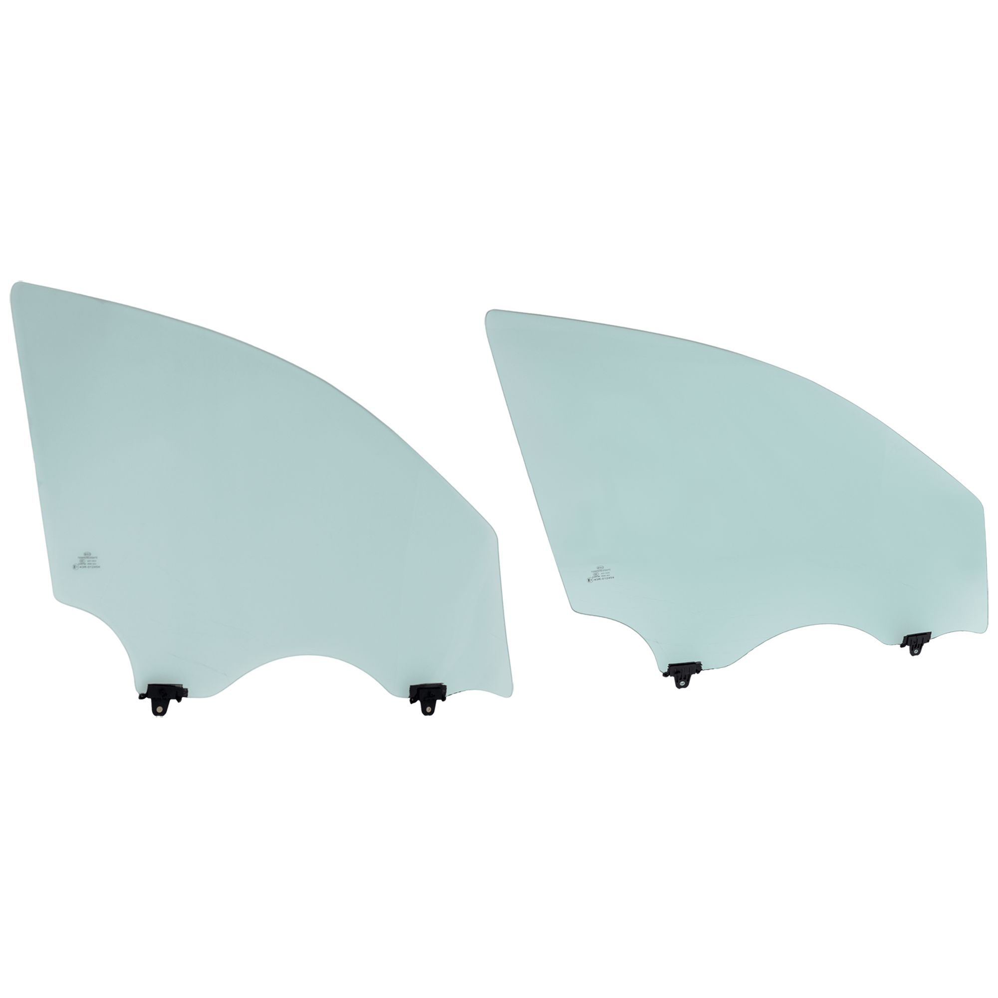 AM EX35-08-12 QX50-14-17 FRONT DOOR GLASS RH AND LH Green Tint w Solar SKU SET JRI48010013 OEM 803001BA0A 803001BA0B 803011BA