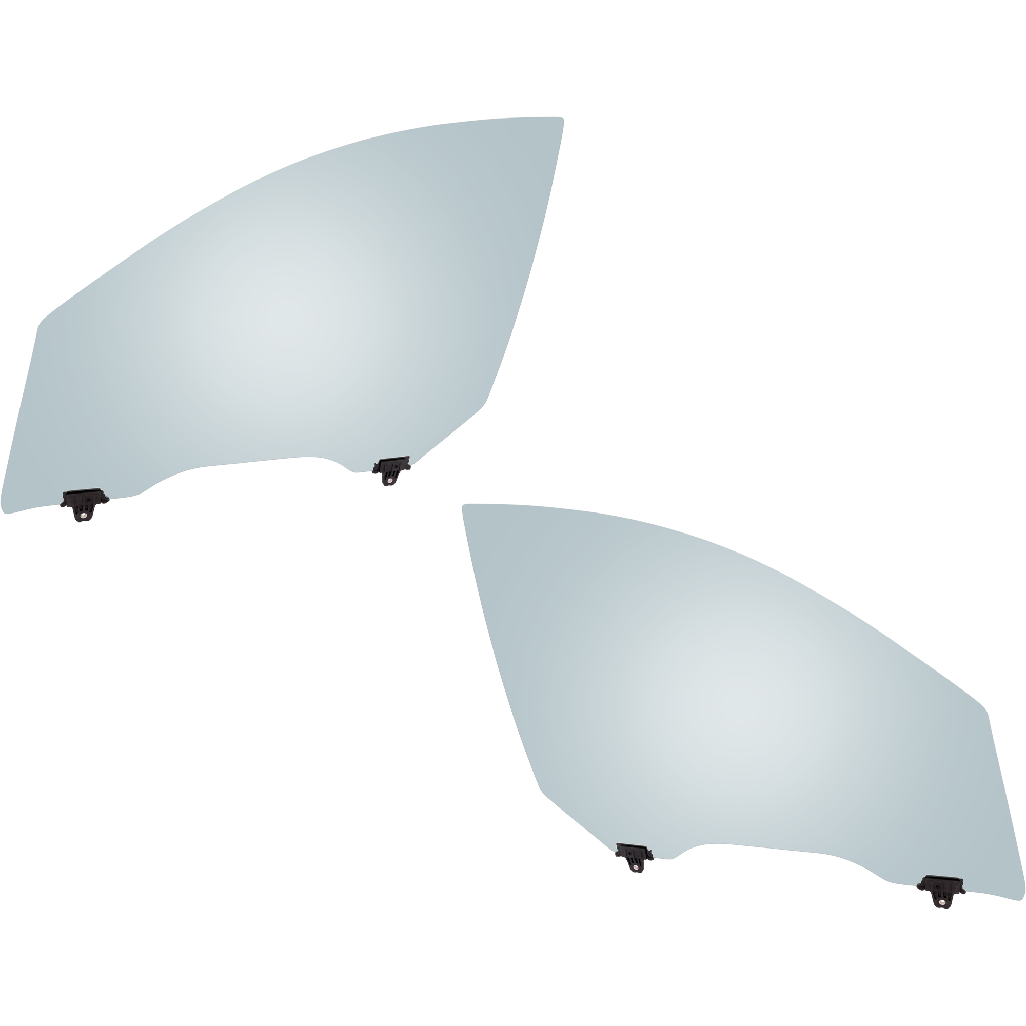 AM INFINITI FX35 FX50-09-13 QX70-14-17 FRONT DOOR GLASS RH AND LH Green Tint w Solar Clip SKU SET JRI48010017 OEM 803001CA0A 803001CA0B 803011CA