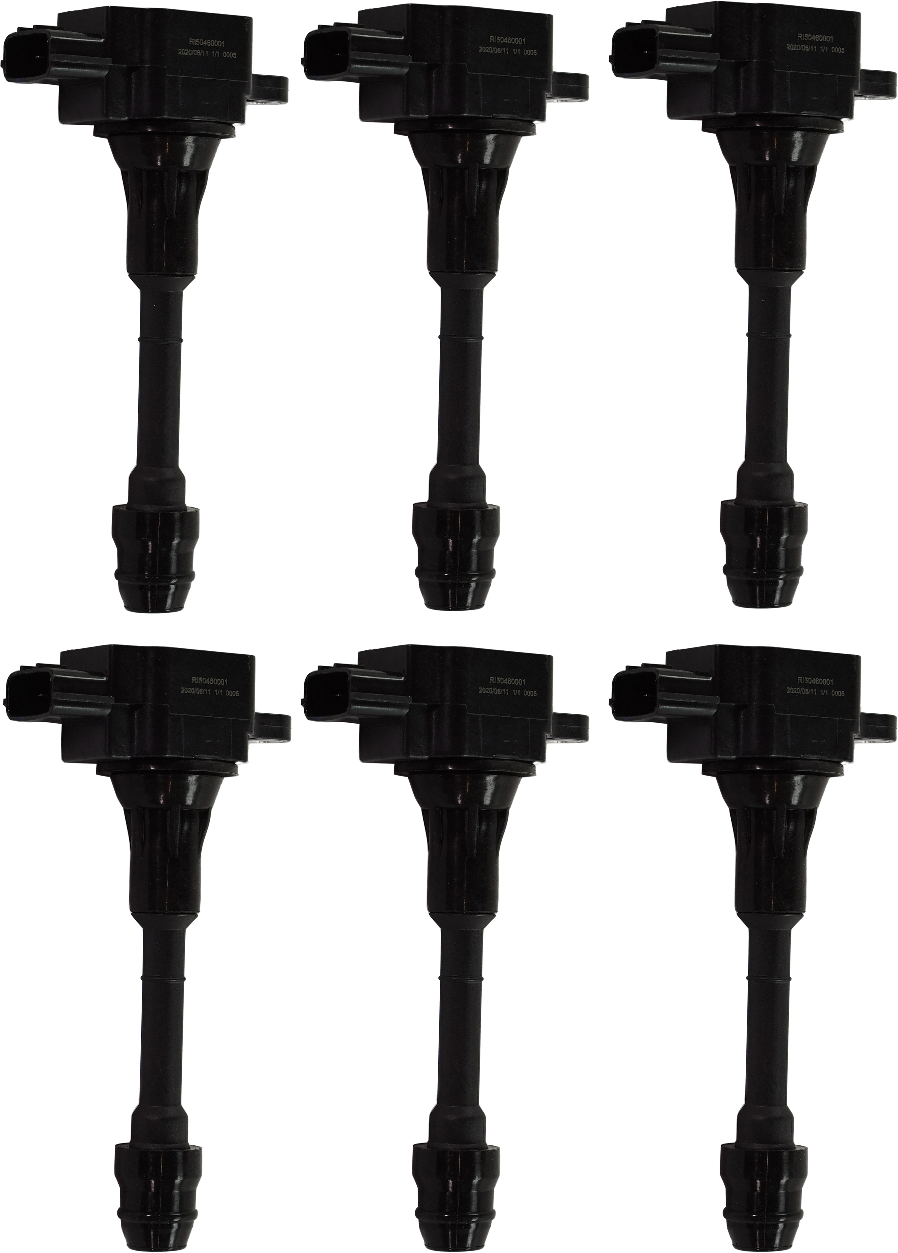 AM RODEO 04-04 IGNITION COIL Set of 6 For 6 Cylinder 3.5L Eng. SKU SET JRI50460001-6 OEM 49013-230146-368325-521803-178