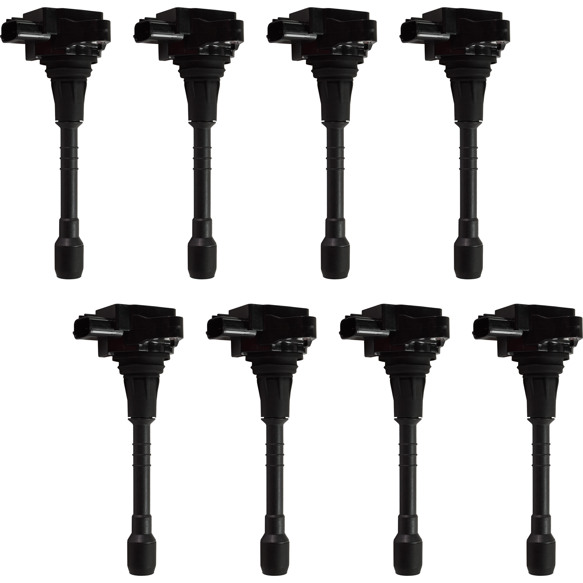 AM QX80-19-19 IGNITION COIL Set of 8 For 8 Cylinder 5.6L Eng. SKU SET JRI50460003-8 OEM 224481LA0A 224481LA0B