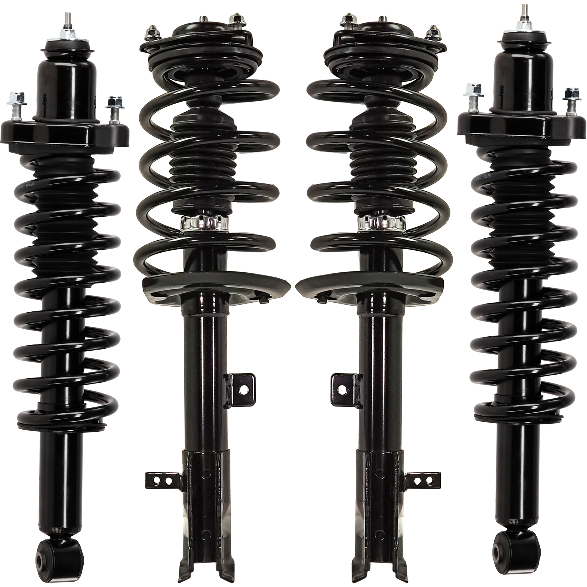 AM PATRIOT 07-10 COMPASS 09-10 FRONT AND REAR FULLY LOADED STRUT RH AND LH Set of 4 SKU SET JRJ28050007-4 A OEM 2701552543 LS3381042B 5272718A