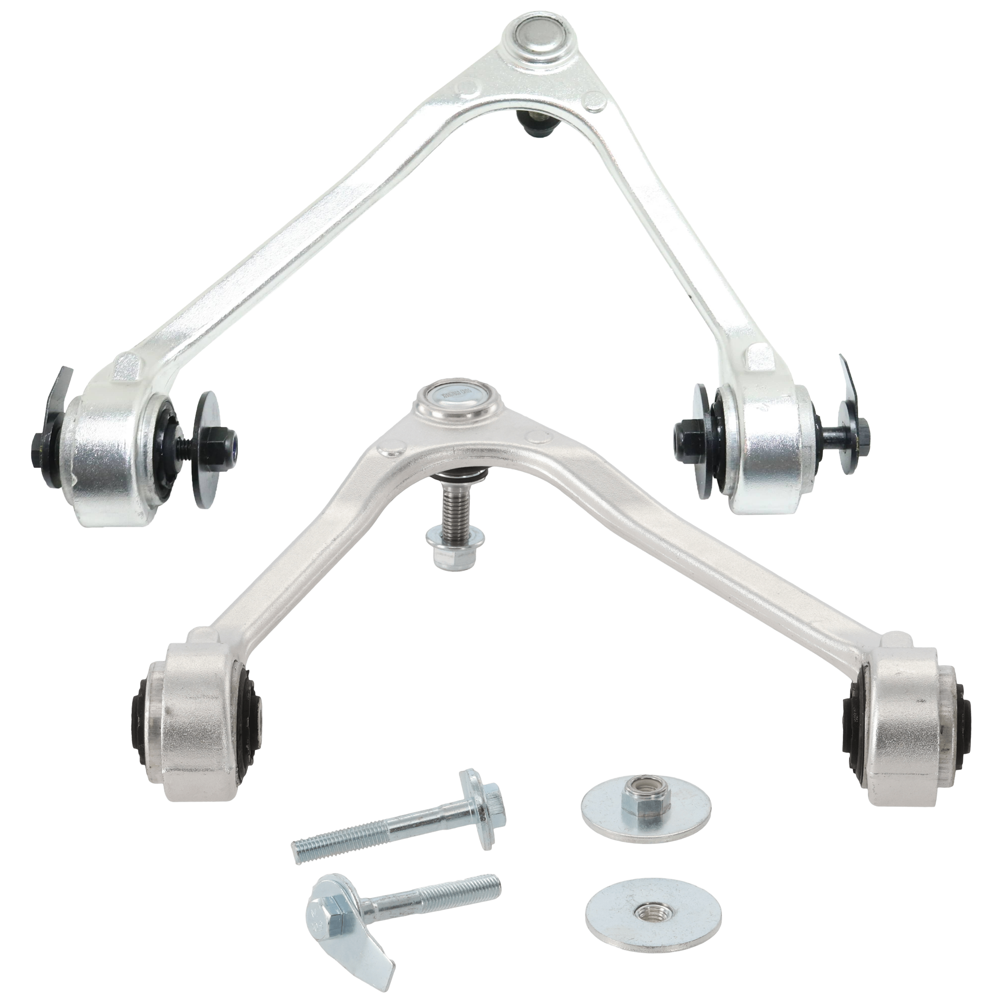 AM XF 09-15 XFR 10-15 FRONT CONTROL ARM RH AND LH Upper w Ball Joint and Bushing SKU SET JRJ28150003 OEM C2Z29115 XR857652 C2Z29117 XR8