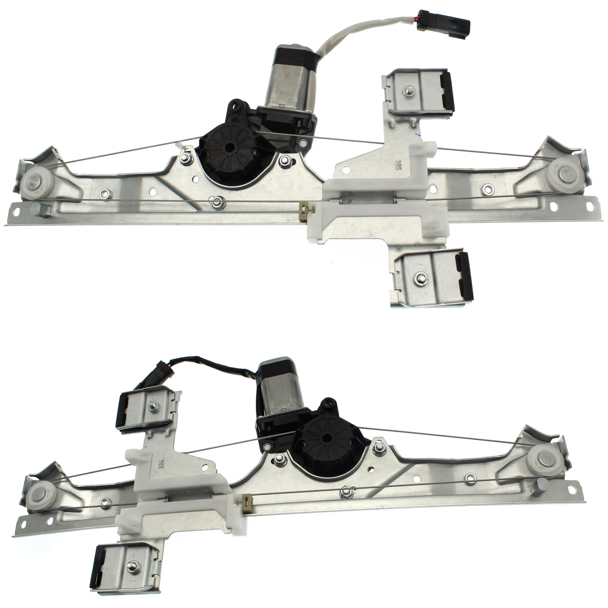 AM GRAND CHEROKEE 06-10 FRONT WINDOW REGULATOR RH AND LH Power w Motor SKU SET JRJ46290001 Partslink CH1350151 CH1351151 OEM 4589170AD 4589171AD