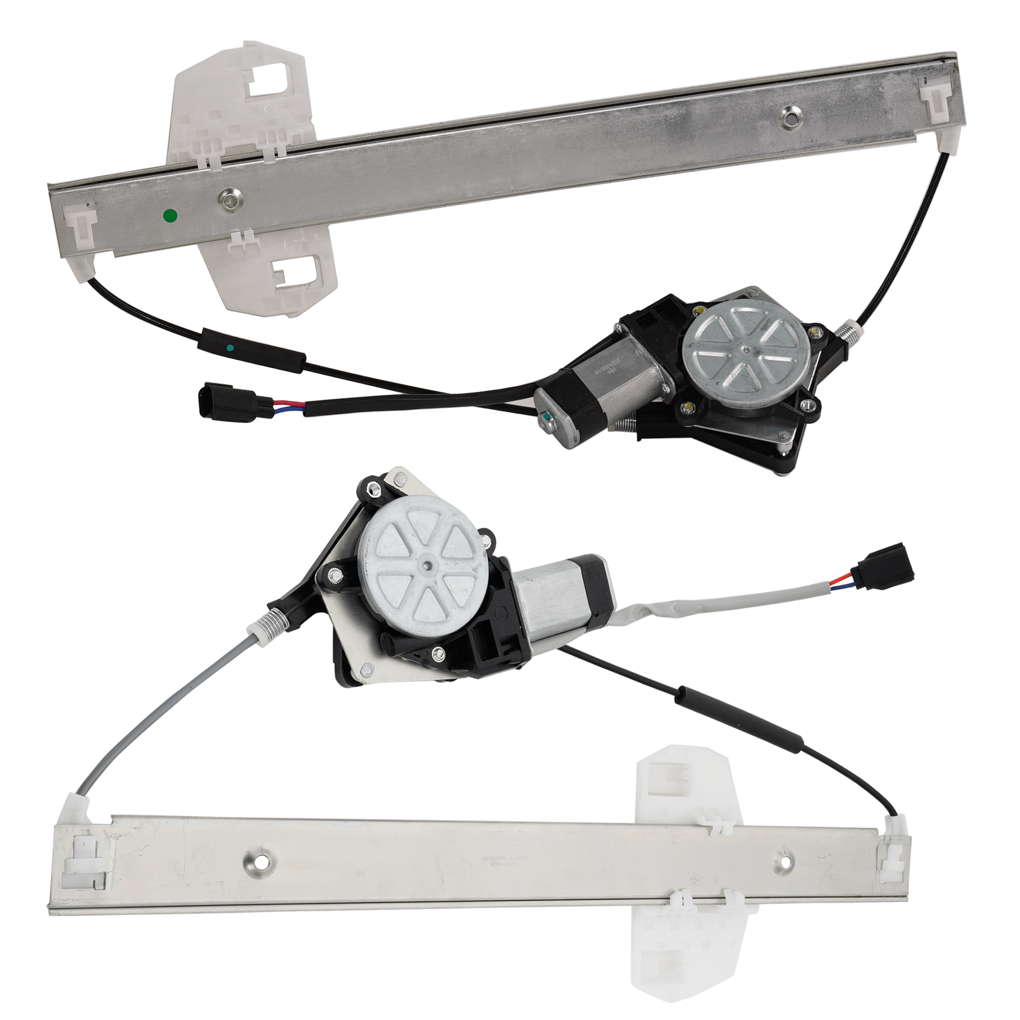 AM WRANGLER 07-17 WRANGLER JK 18-18 FRONT AND REAR WINDOW REGULATOR LH Power w Motor Full Door Type SKU SET JRJ46290006 A Partslink CH1350171 CH1550122 OEM 68014949AA PFM 68014951AA PFM
