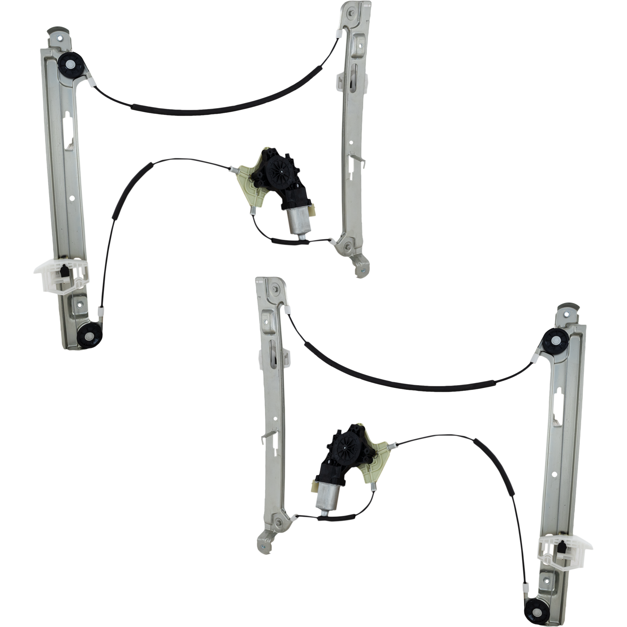 AM PATRIOT 07-17 FRONT WINDOW REGULATOR RH AND LH Power w Motor SKU SET JRJ46290019 OEM 68004422AA PFM 68004423AA PFM