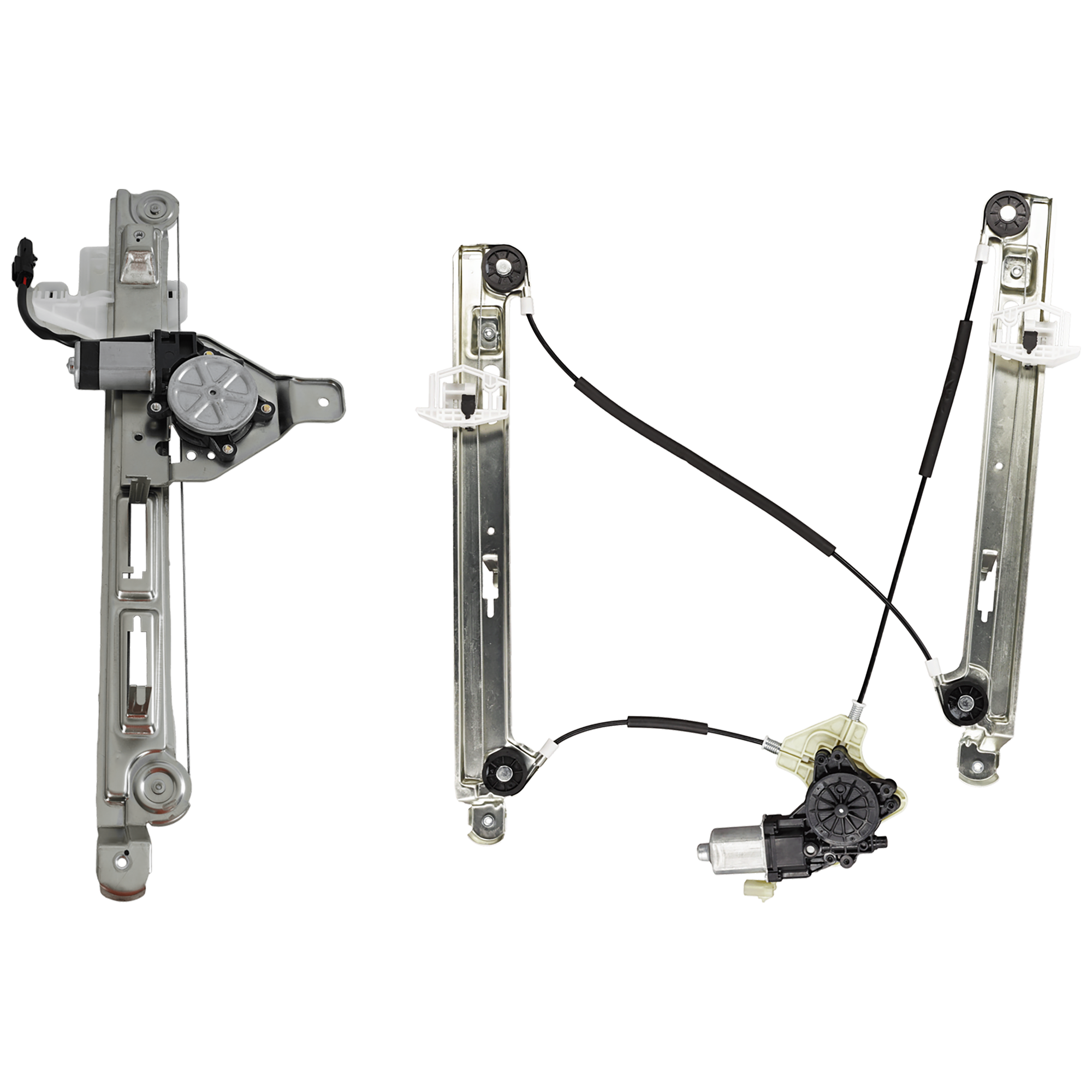 AM PATRIOT 07-17 FRONT AND REAR WINDOW REGULATOR LH Power w Motor SKU SET JRJ46290020 OEM 68002893AA PFM 68004423AA PFM